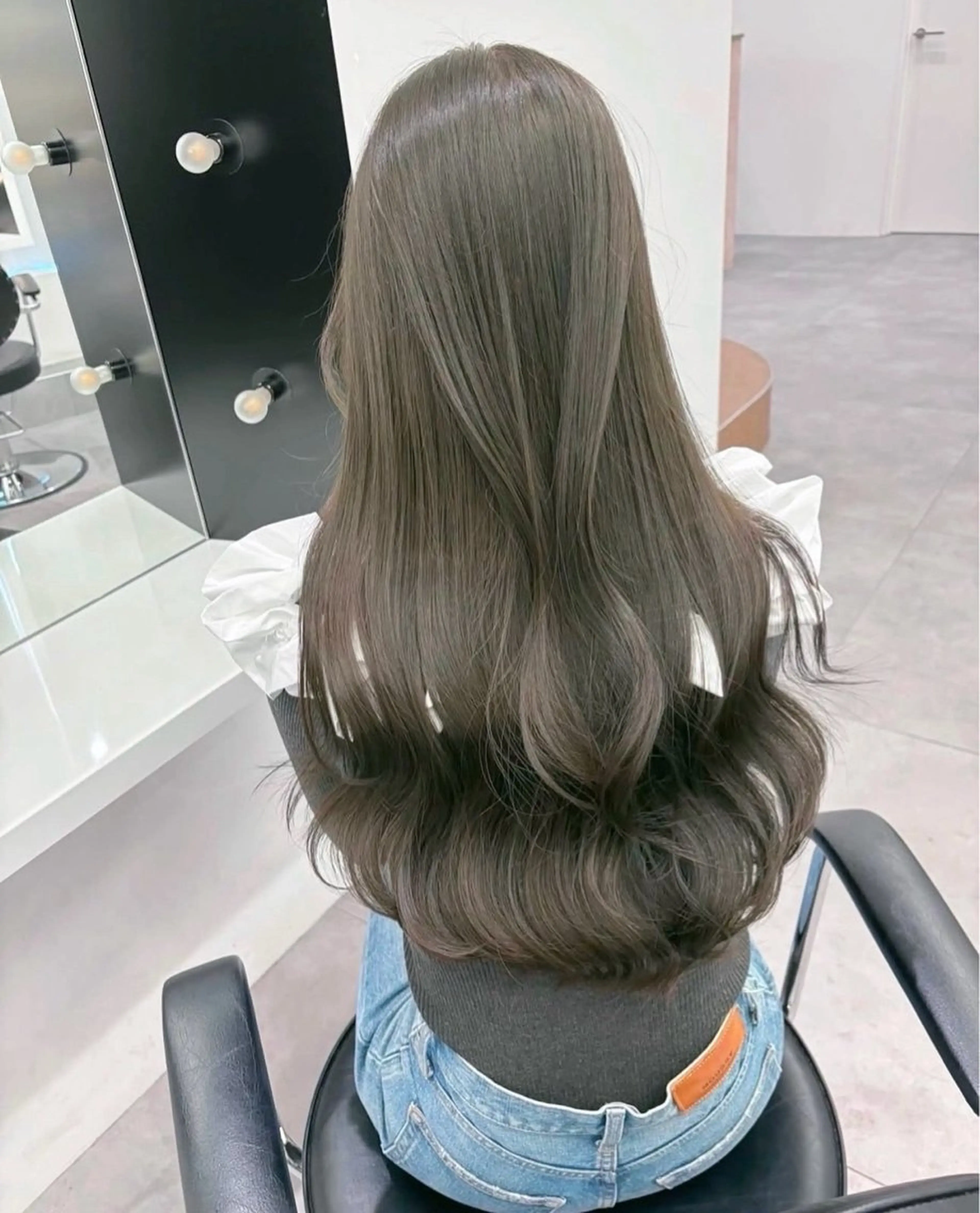 カラー ヘアアレンジ Mio/髪質改善 透明感カラー/西梅田のヘアスタイル