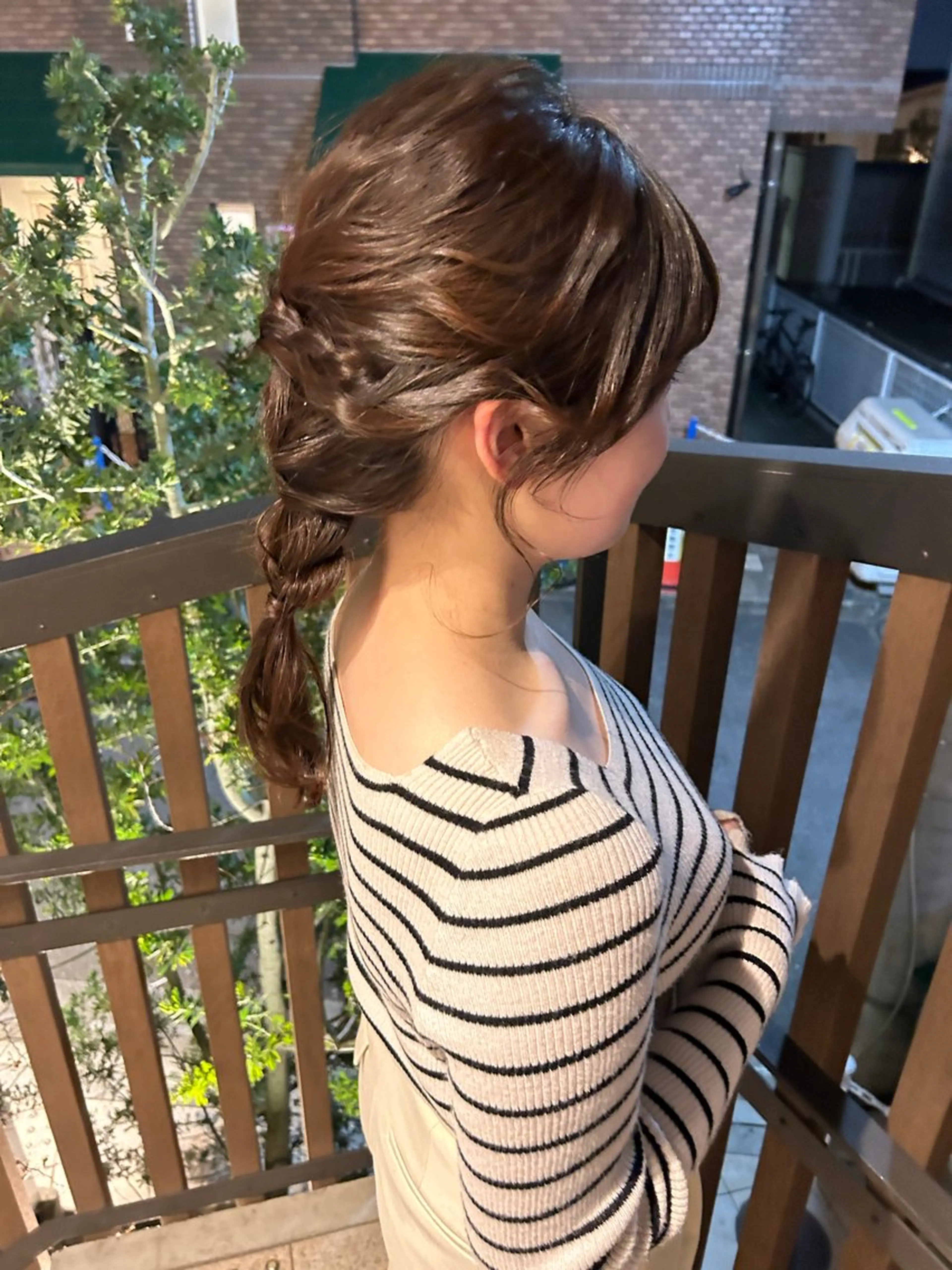 セミロング ヘアアレンジ ヘアセット ヒロミ/アレンジ/ アンニュイ/透け感のヘアスタイル