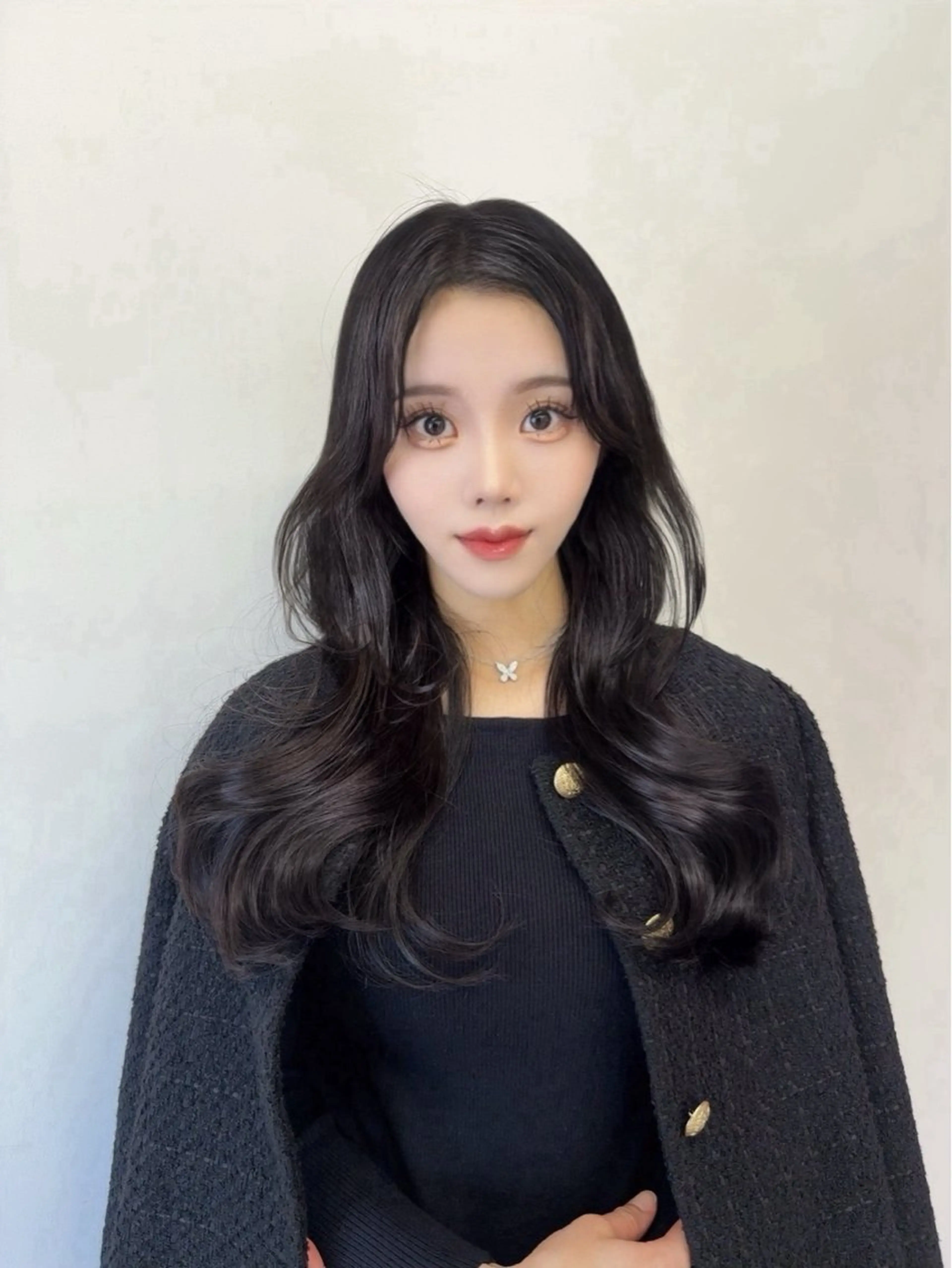 ロング カラー ヘアアレンジ レイヤー/髪質改善 /透け感カラー/艶髪のヘアスタイル