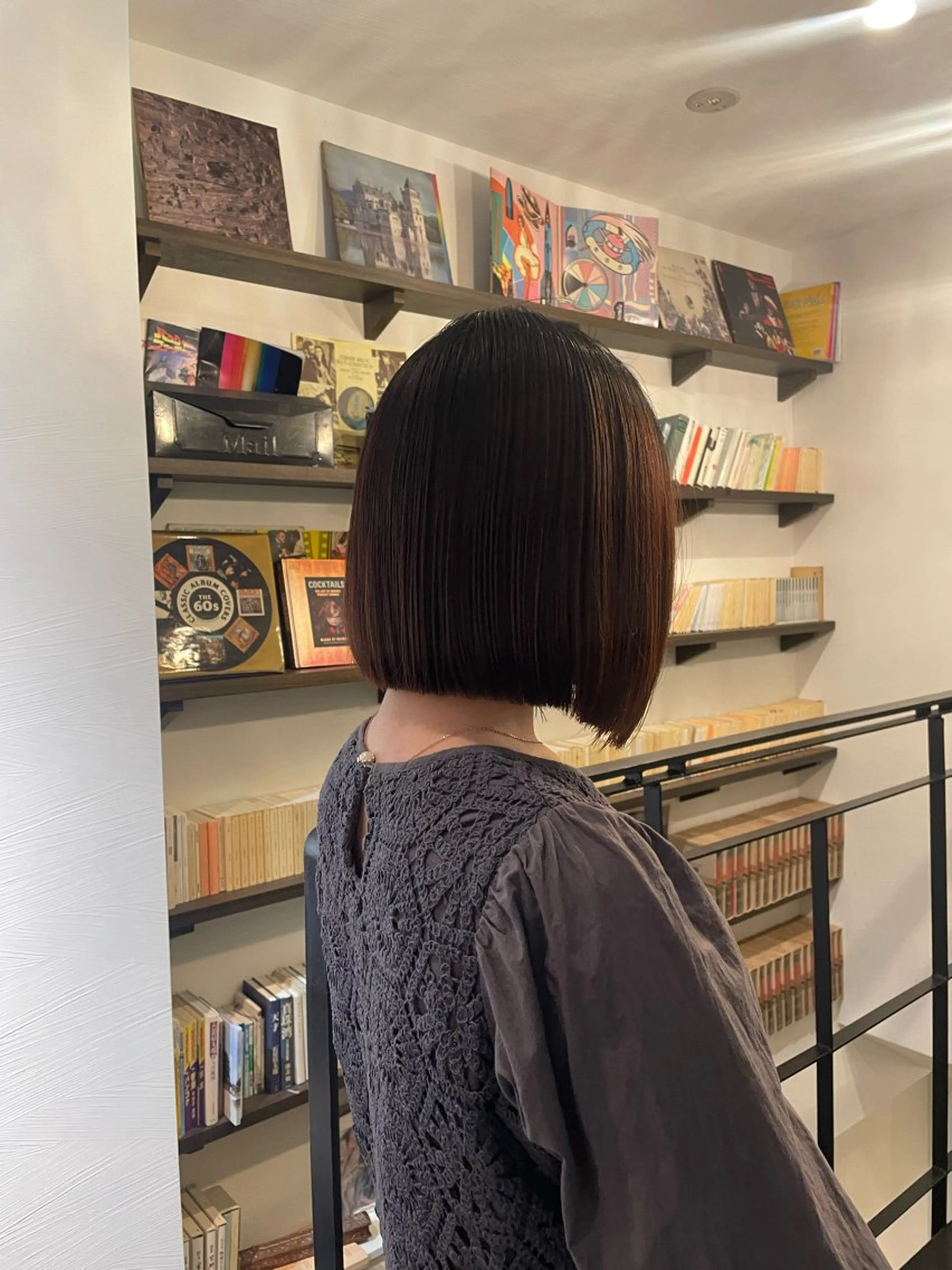 ミディアム リ ノのヘアスタイル