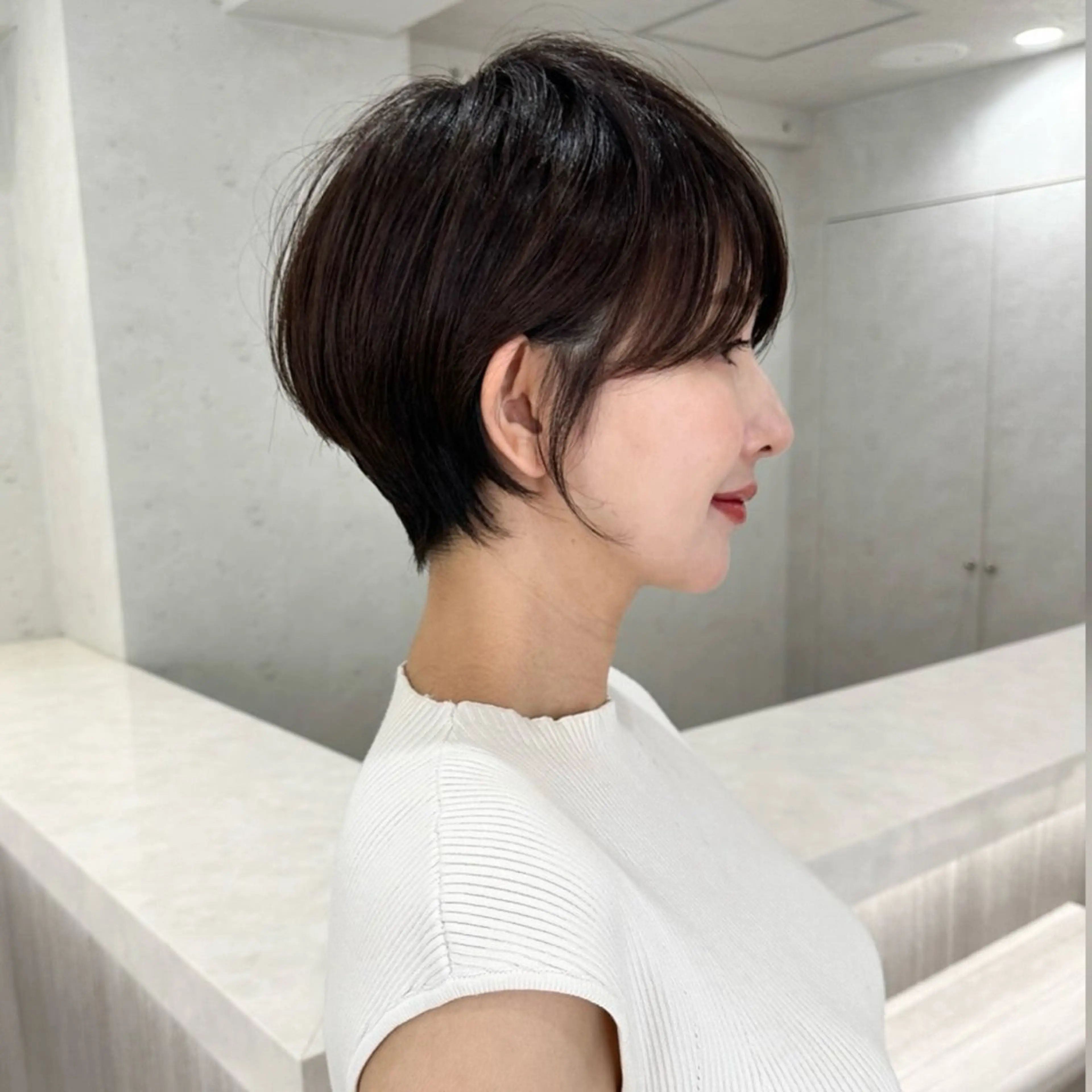 ショート 艶カラー/ヘアセット 着付け　ふうか　渋谷のヘアスタイル