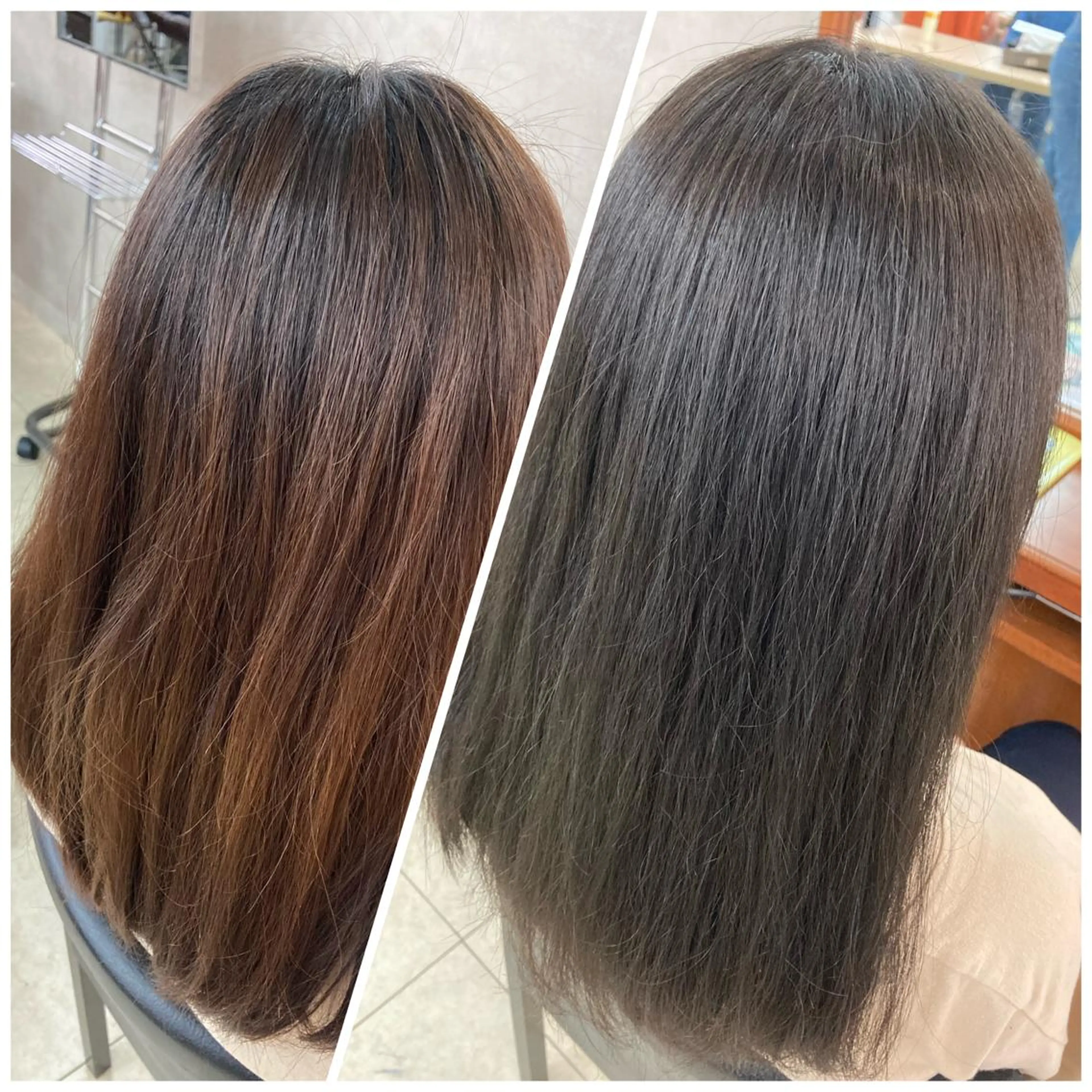 ロング カラー ヘアアレンジ アッシュ RYOTA / 泉中央のヘアスタイル