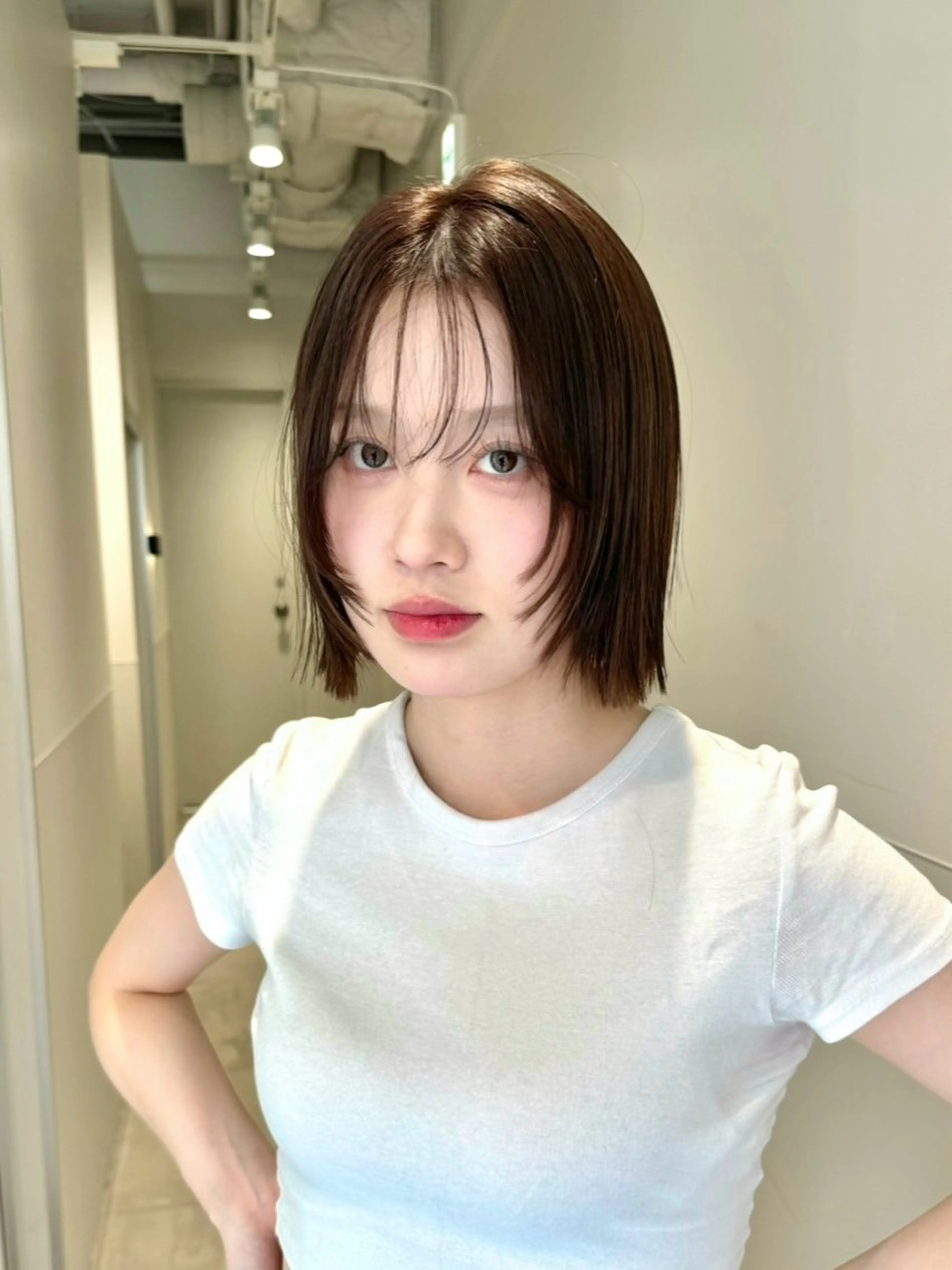 ショート カラー salowin梅田茶屋町north所属・くがれいじ 梅田/ショート/ボブのヘアスタイル