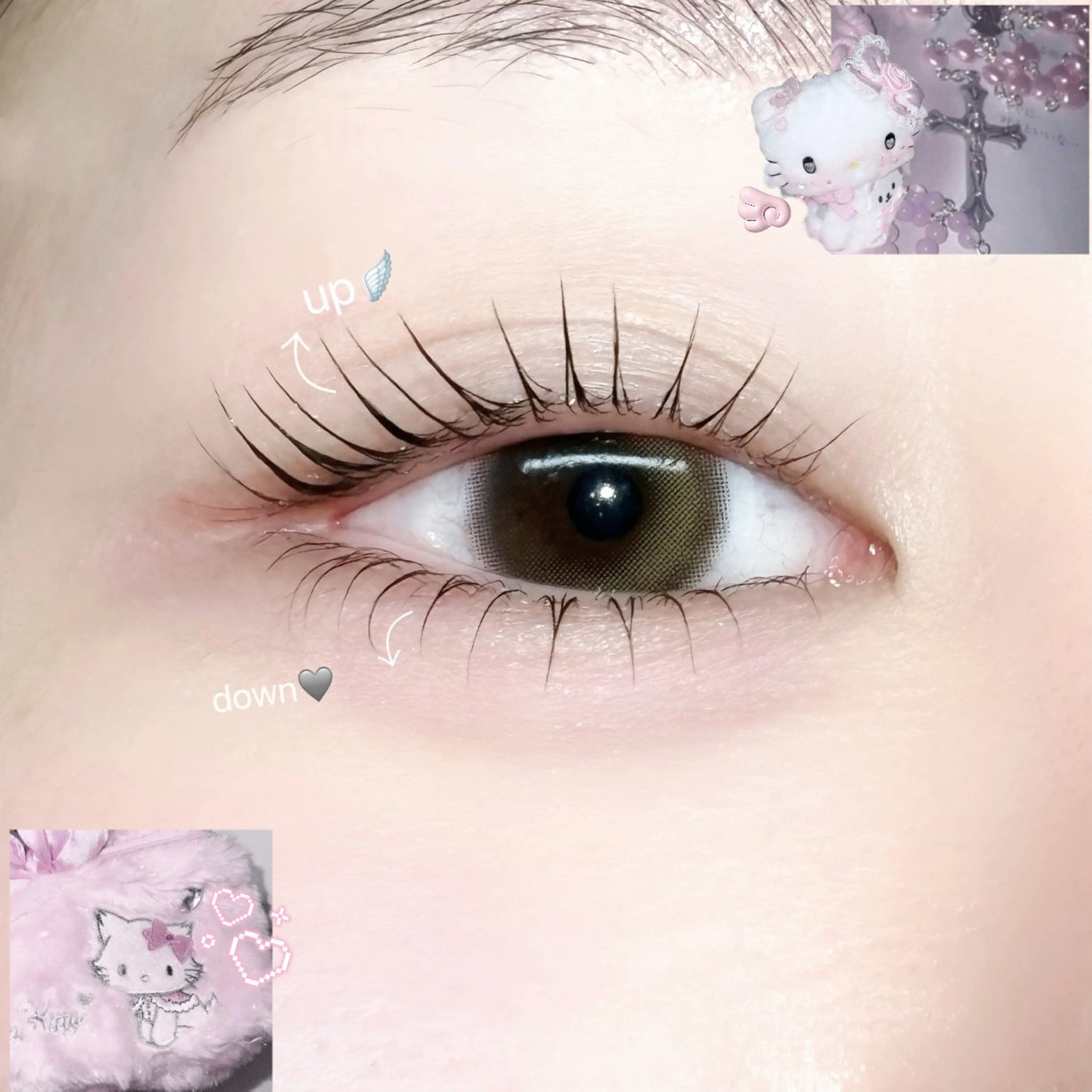 マツエク・マツパ 束感まつ毛 ナチュラル 下まつげエクステ マツパ 🩶LEDエクステ＆ エクパーマRAN🪽のマツエク・マツパデザイン