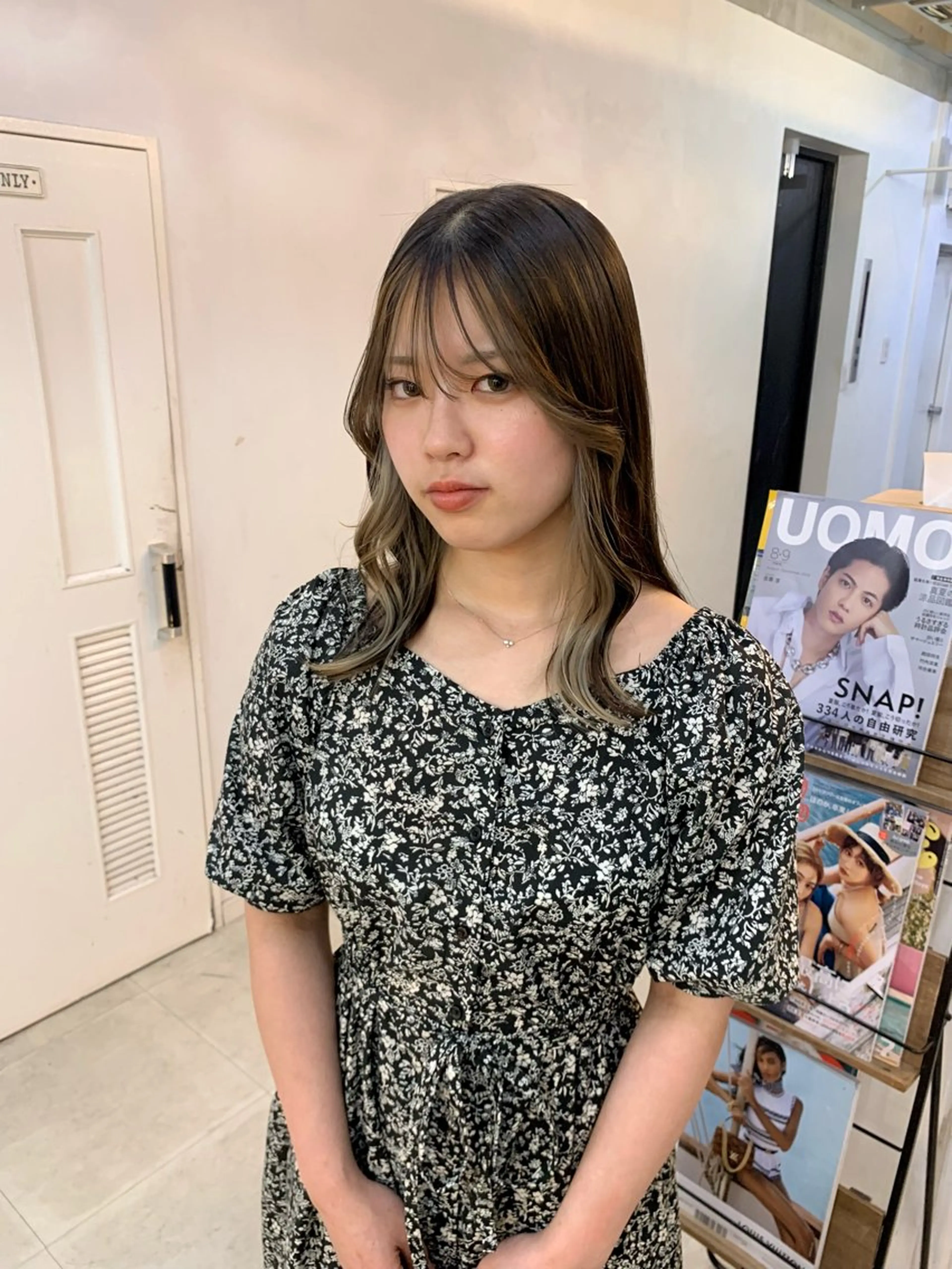 ミディアム ヘアカラー 本厚木で叶う艶カラー /AYAMI🎀のヘアスタイル