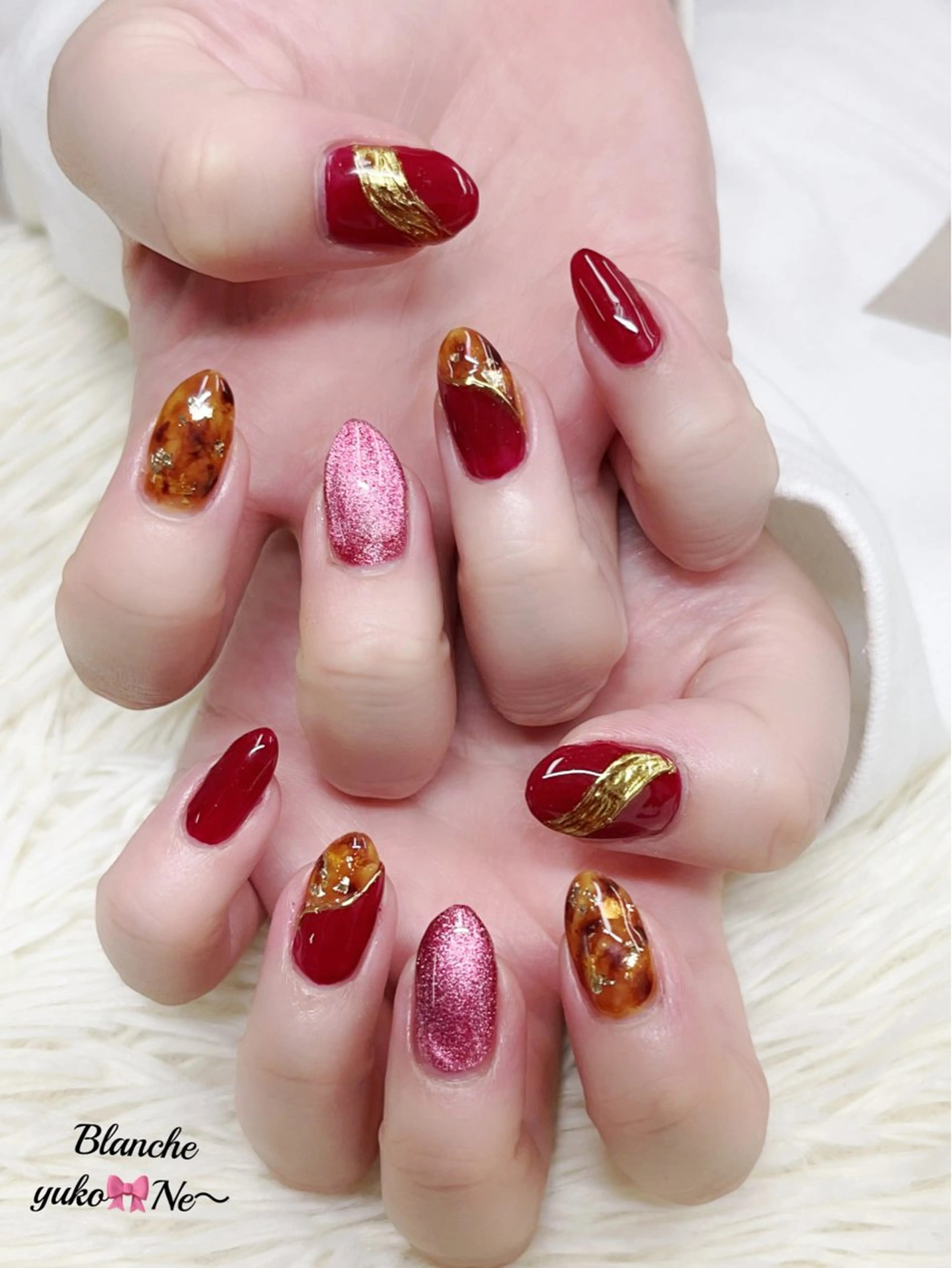 ネイル ハンドネイル ネイルサロン　Lian所属・Lian Yulilianのネイルデザイン