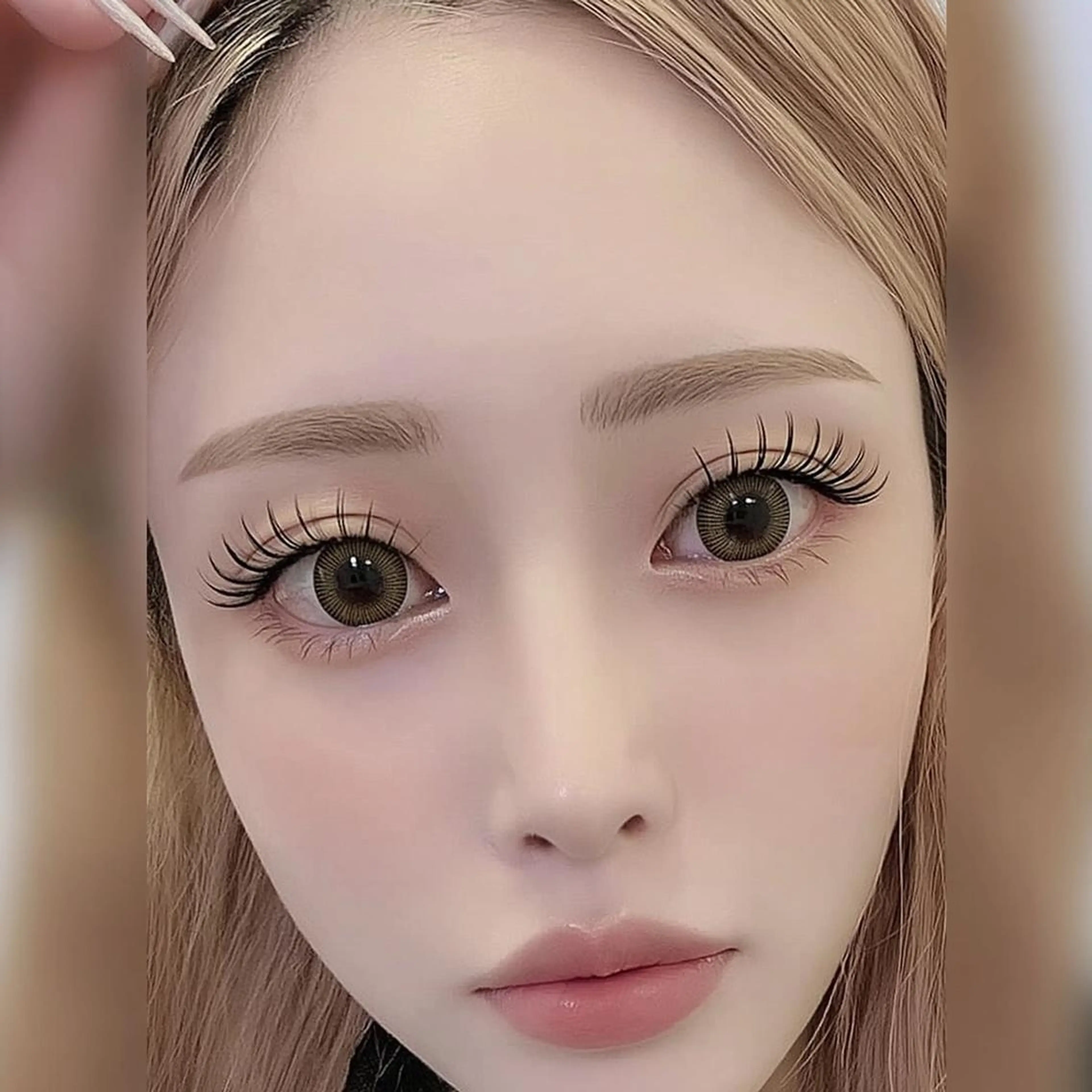 マツエク・マツパ 束感まつ毛 韓国風マツエク パリジェンヌラッシュリフト まつげパーマ 眉カット その他(アイブロウ) まつげパーマ/ エクステ/あみ🎀のマツエク・マツパデザイン