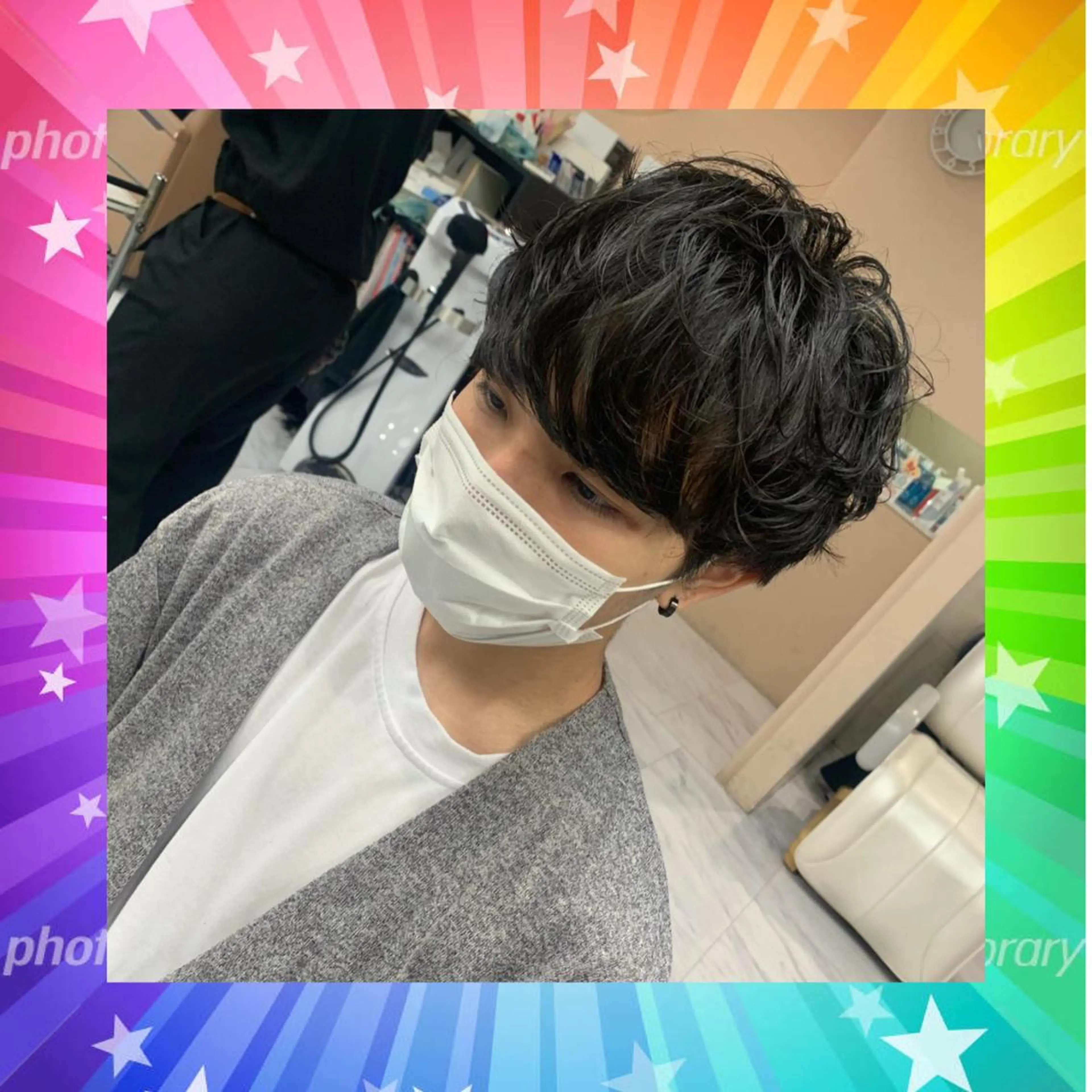 ショート パーマ メンズ ✨メンズ支持率no1 野上✨のヘアスタイル