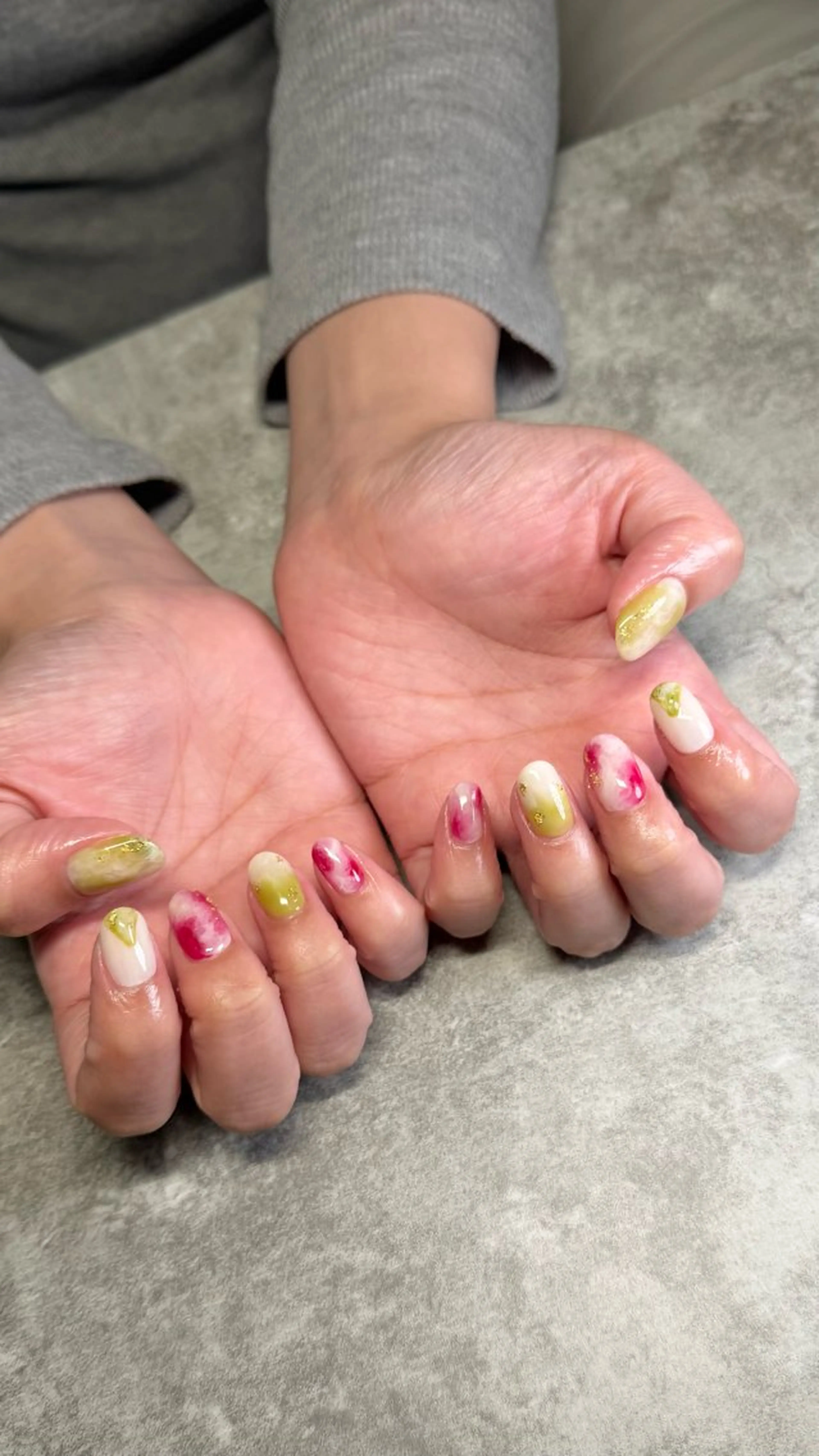 ネイル ハンドネイル ハンドケア shino🌟 痛ネイルのネイルデザイン