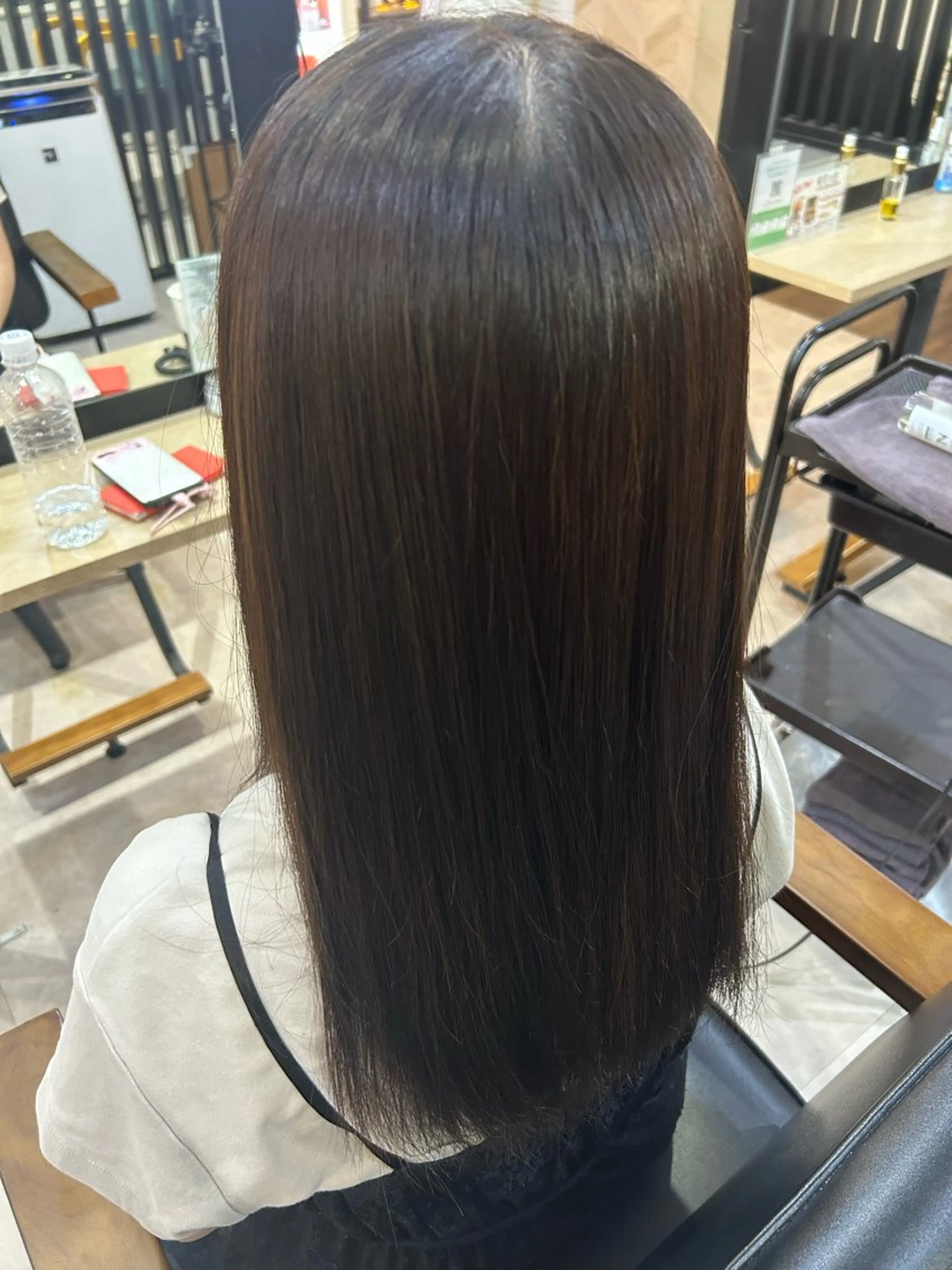 ミディアム 💙まこと💙艶 カラー(Rico)のヘアスタイル