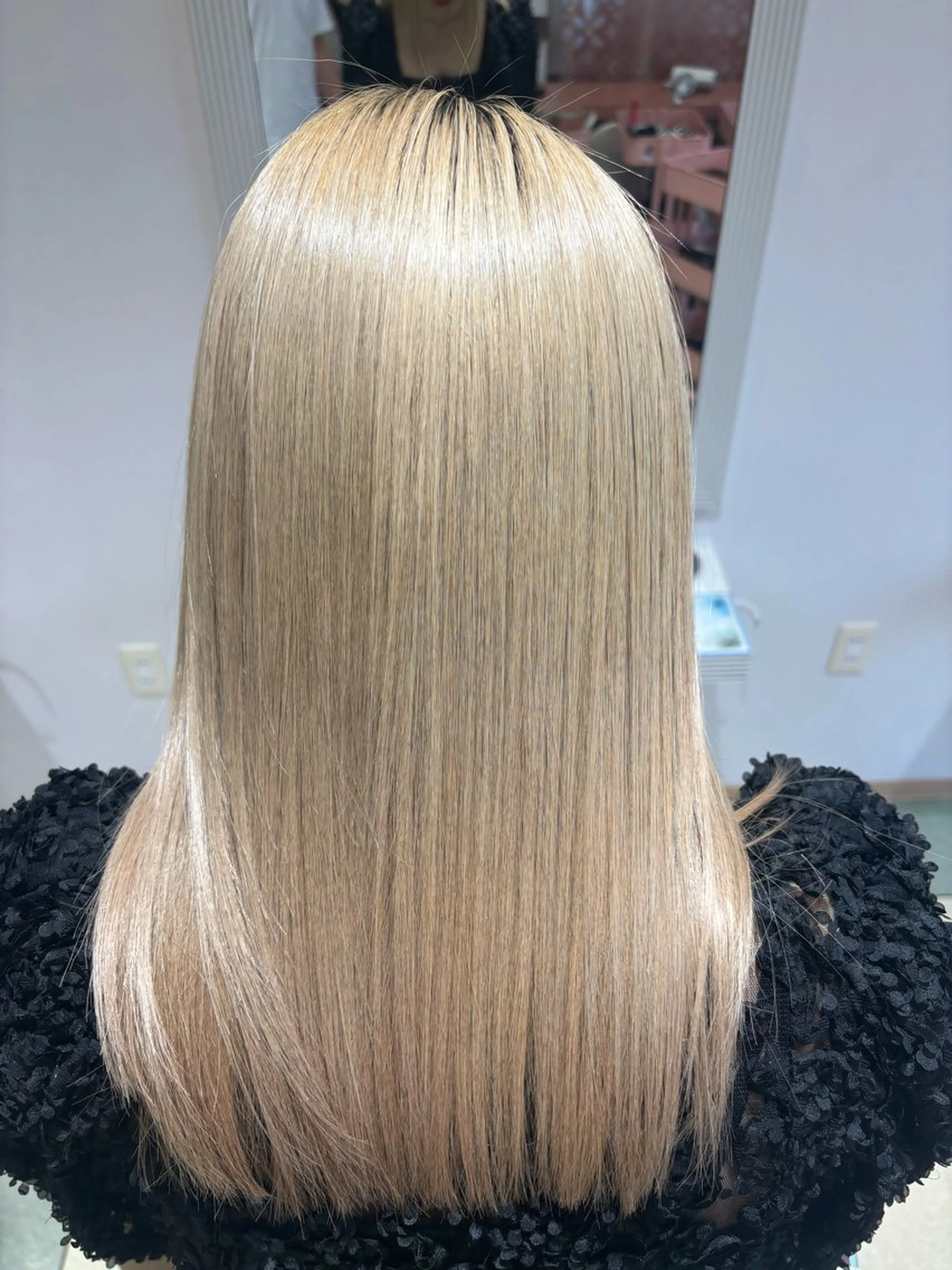 ロング カラー 透明感カラー/ くびれヘア/ユウユのヘアスタイル