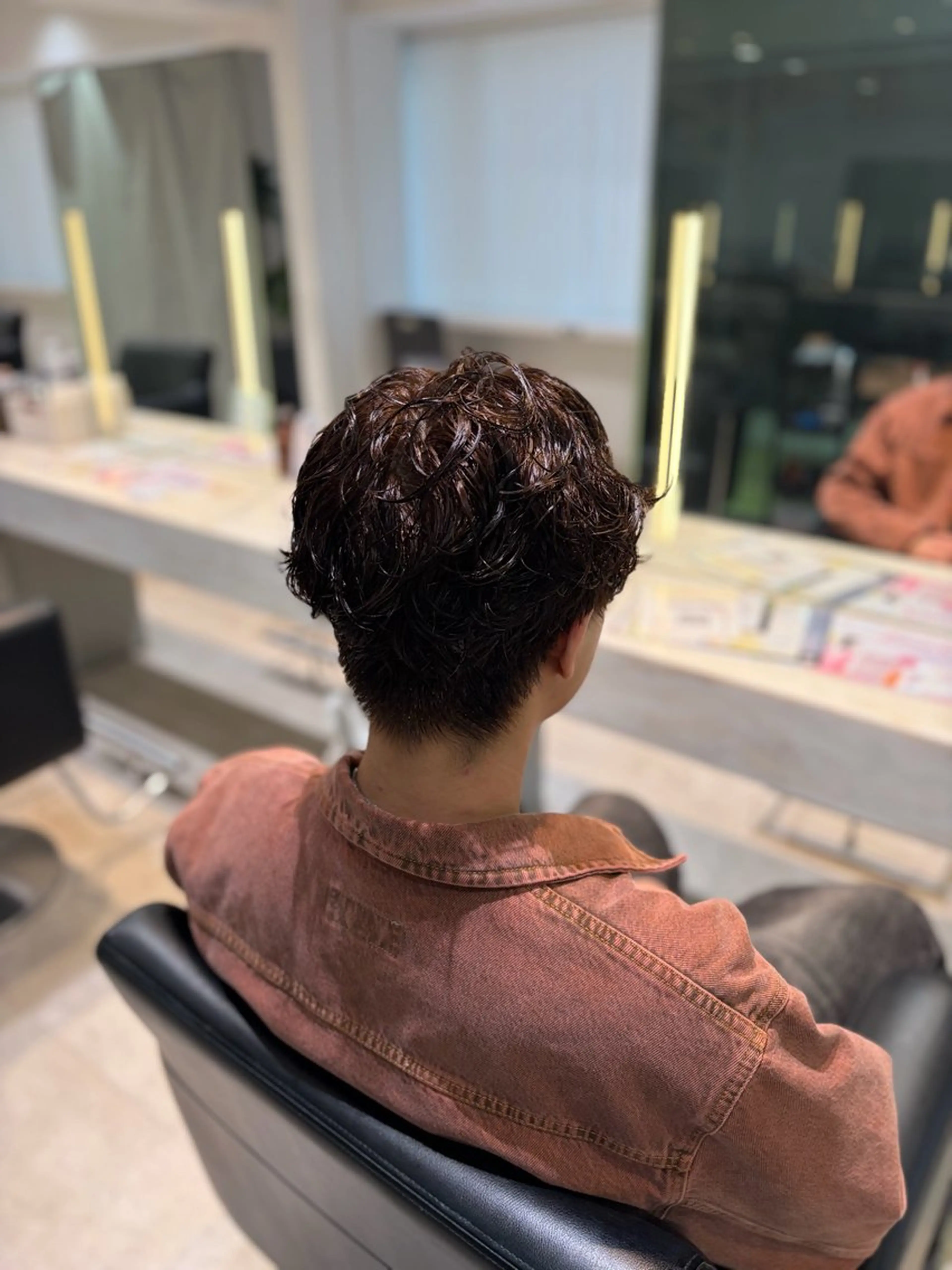 カラー メンズ アッシュ アッシュブラウン ブラウンカラー ヘアカラー みき /カラー‪/アレンジのヘアスタイル