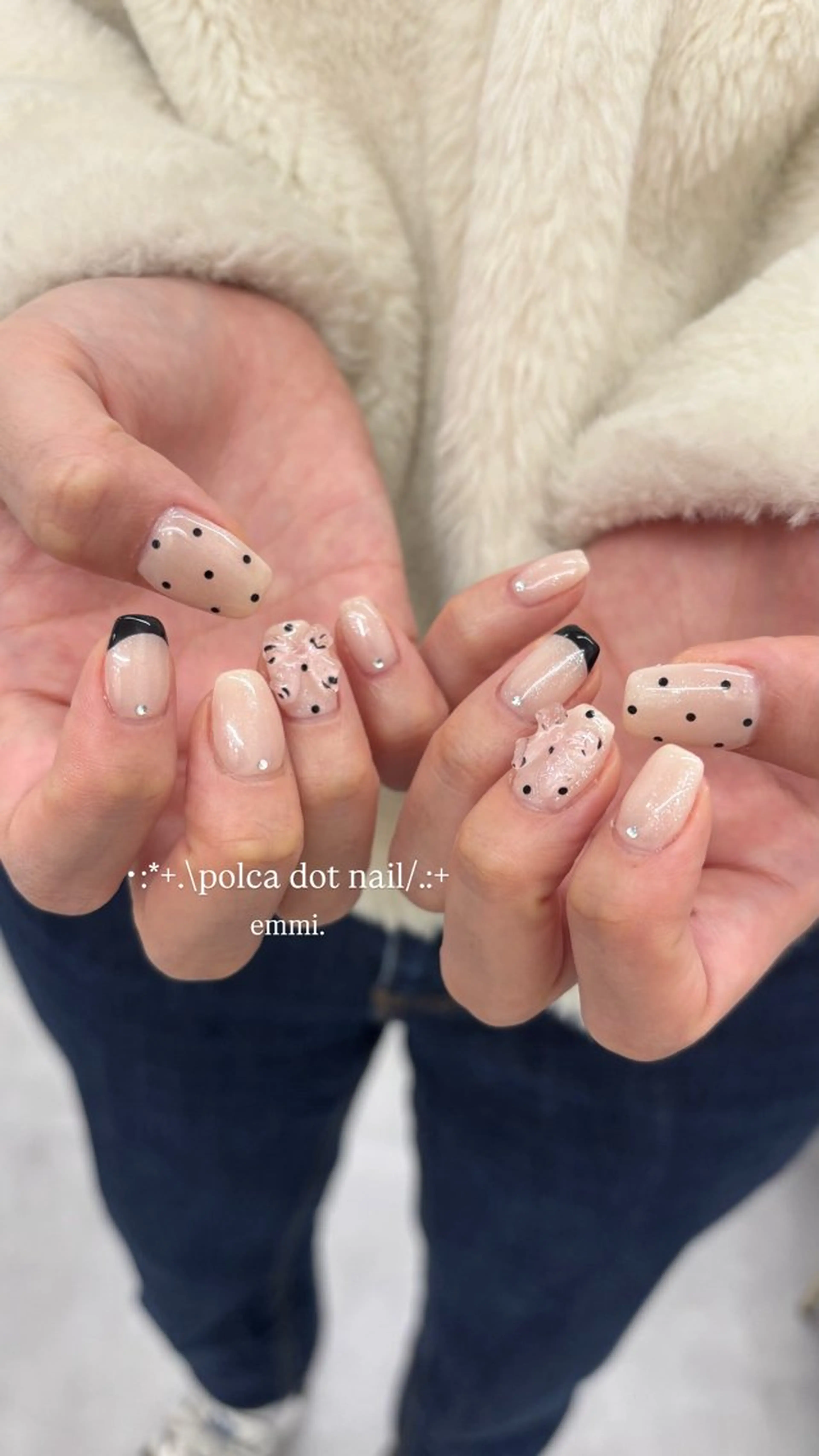 ネイル ドット ハンドネイル emmi nailのネイルデザイン