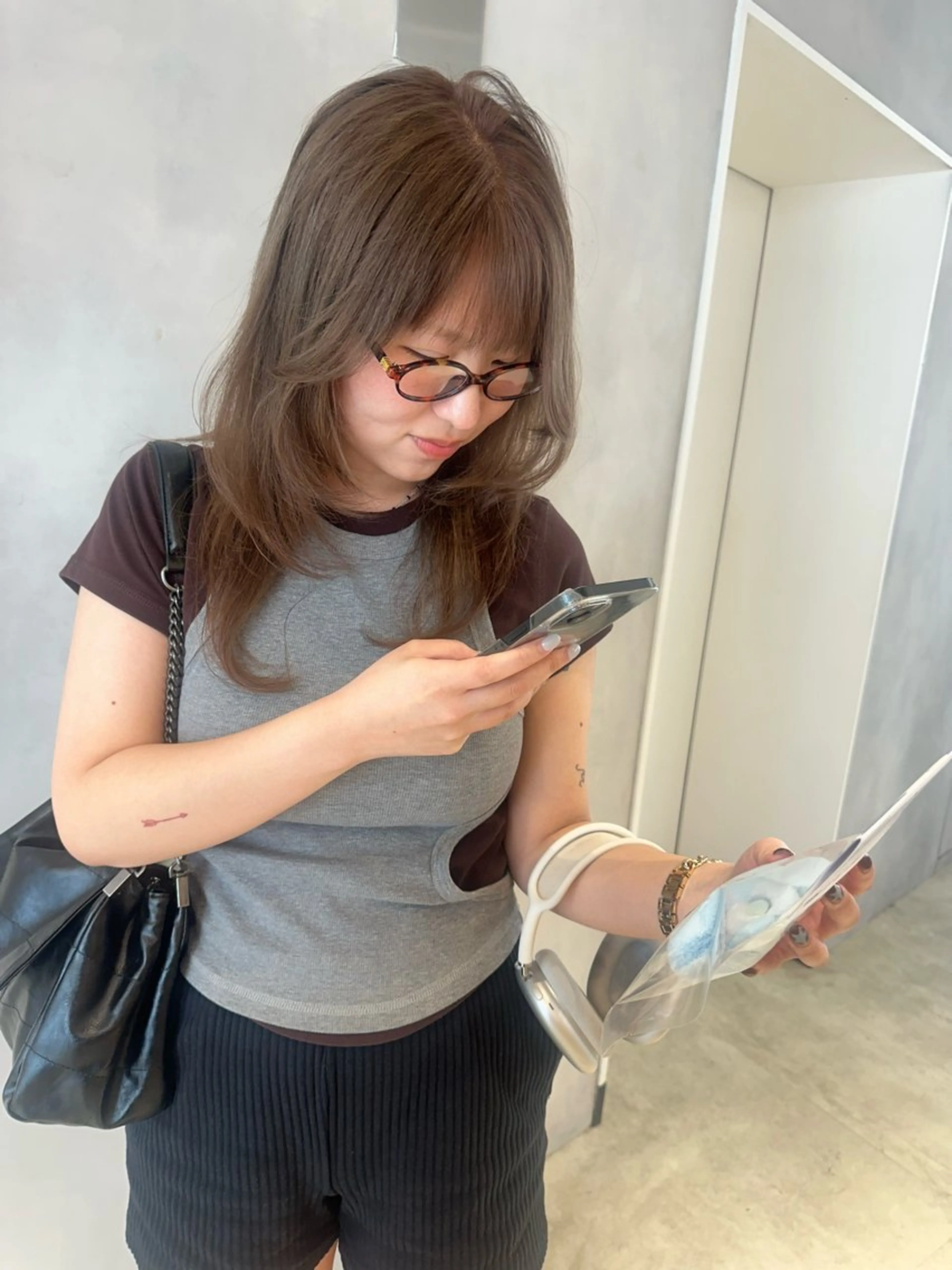 セミロング 🎀韓国/髪質改善 長野美和🎀のヘアスタイル