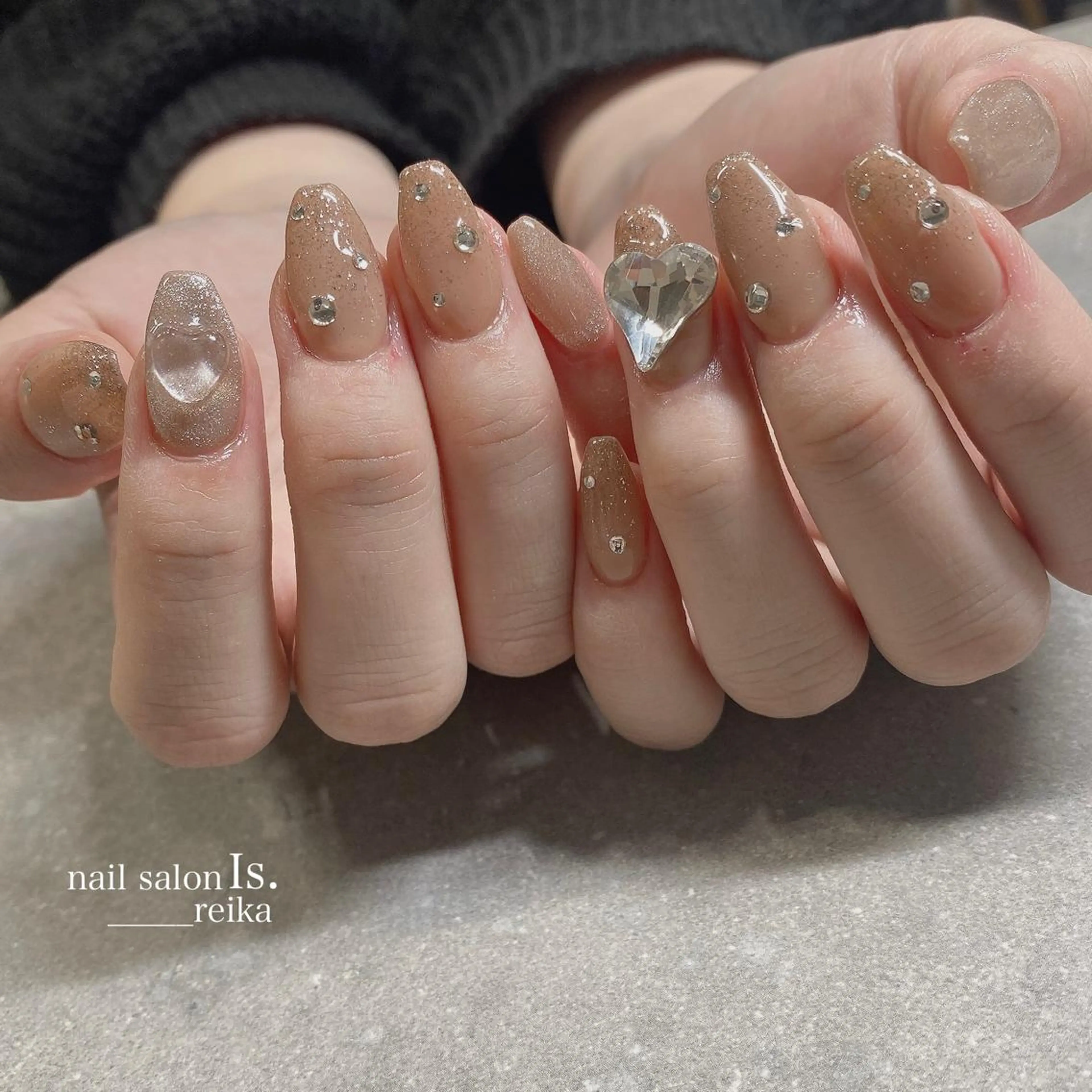 ネイル 持ち込み nail salon Is.  reikaのネイルデザイン