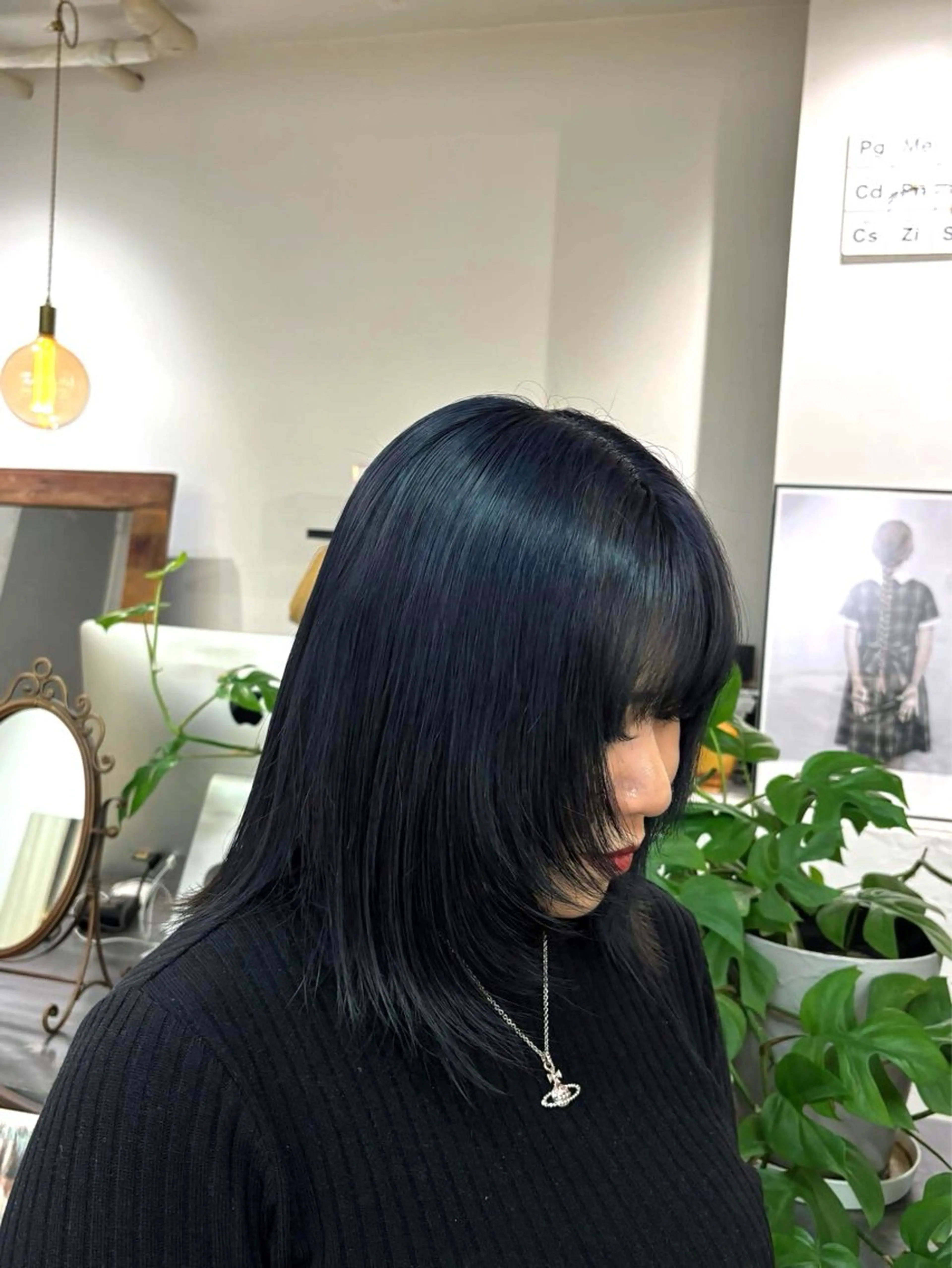 ミディアム ヘアカラー ooitヨシダ ミナミのヘアスタイル