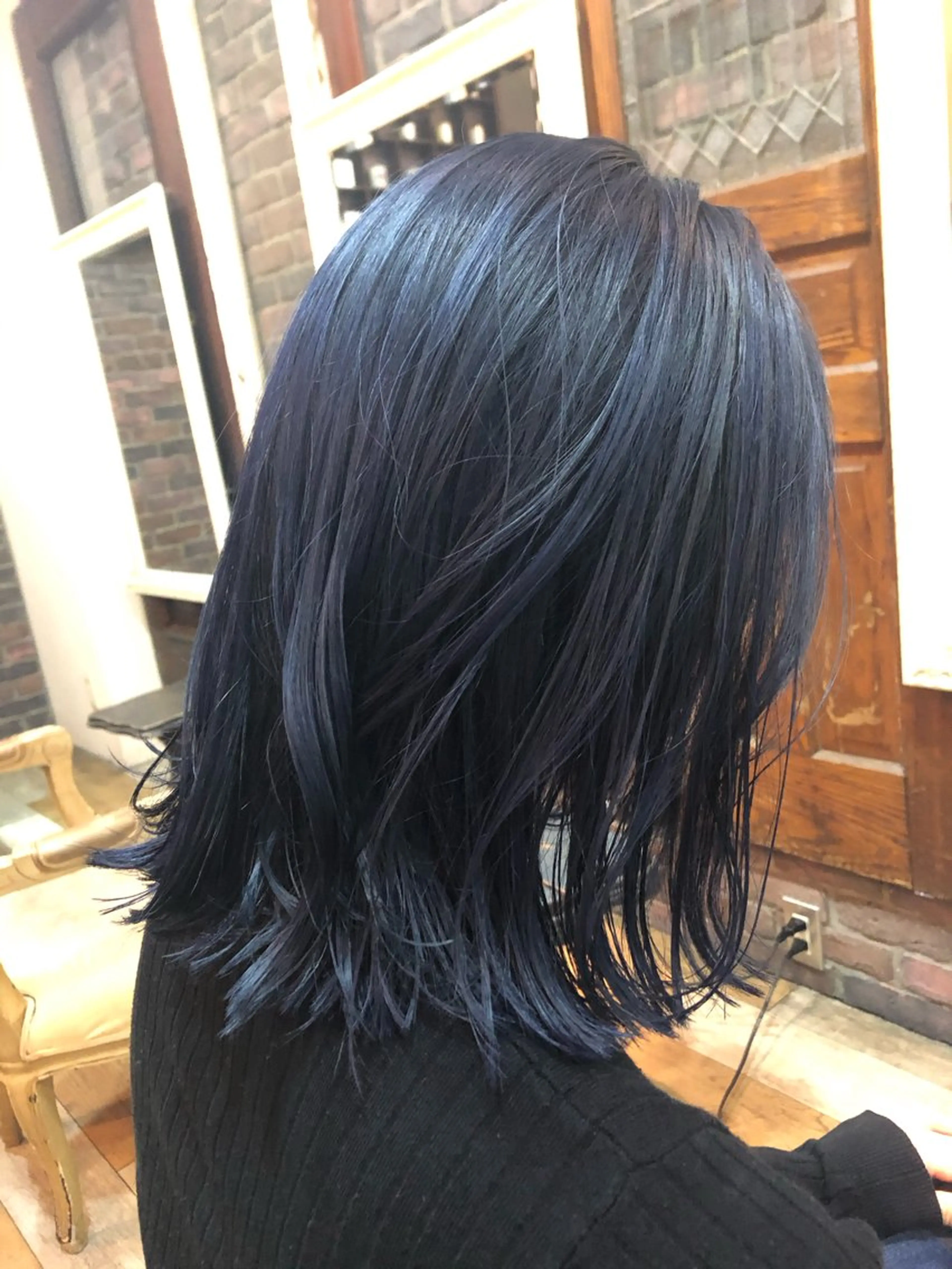 ミディアム カラー メンズも◎ 北澤みさきのヘアスタイル