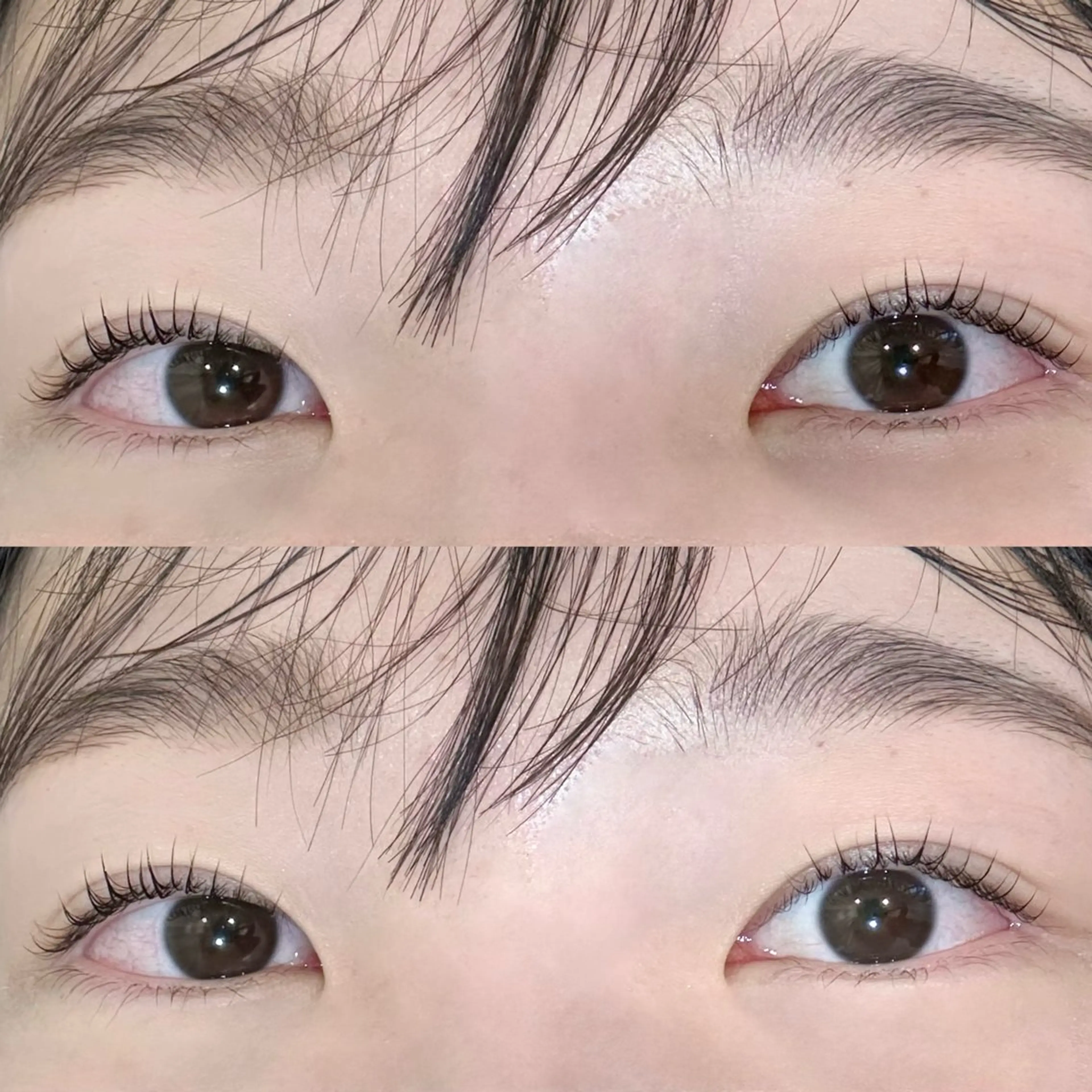 マツエク・マツパ マツパ 艶カラー/ マツエクrisa🎀のヘアスタイル