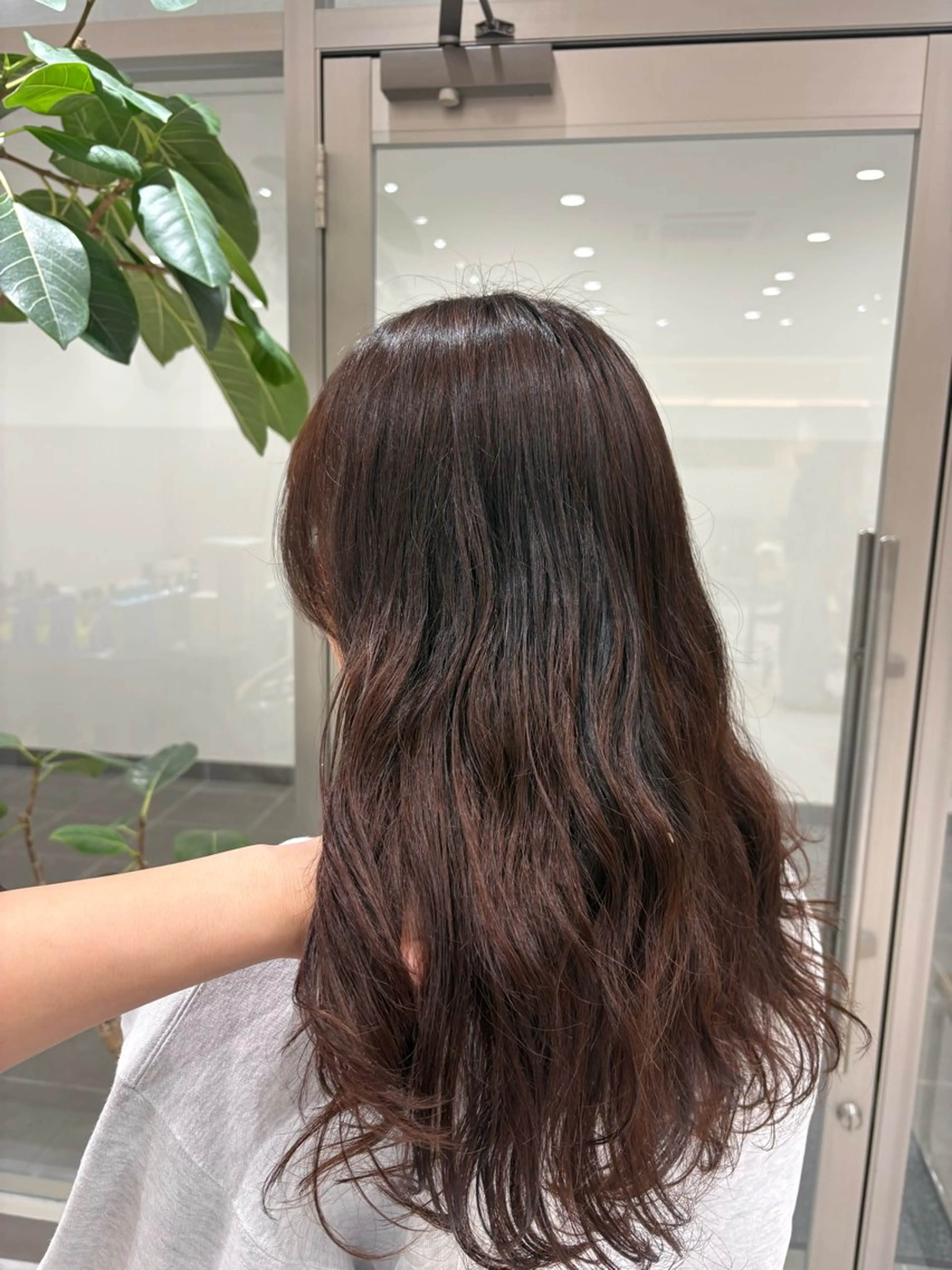 ロング カラー ヘアカラー 暖色カラー/ブリーチ /ボブ/本間陽南のヘアスタイル