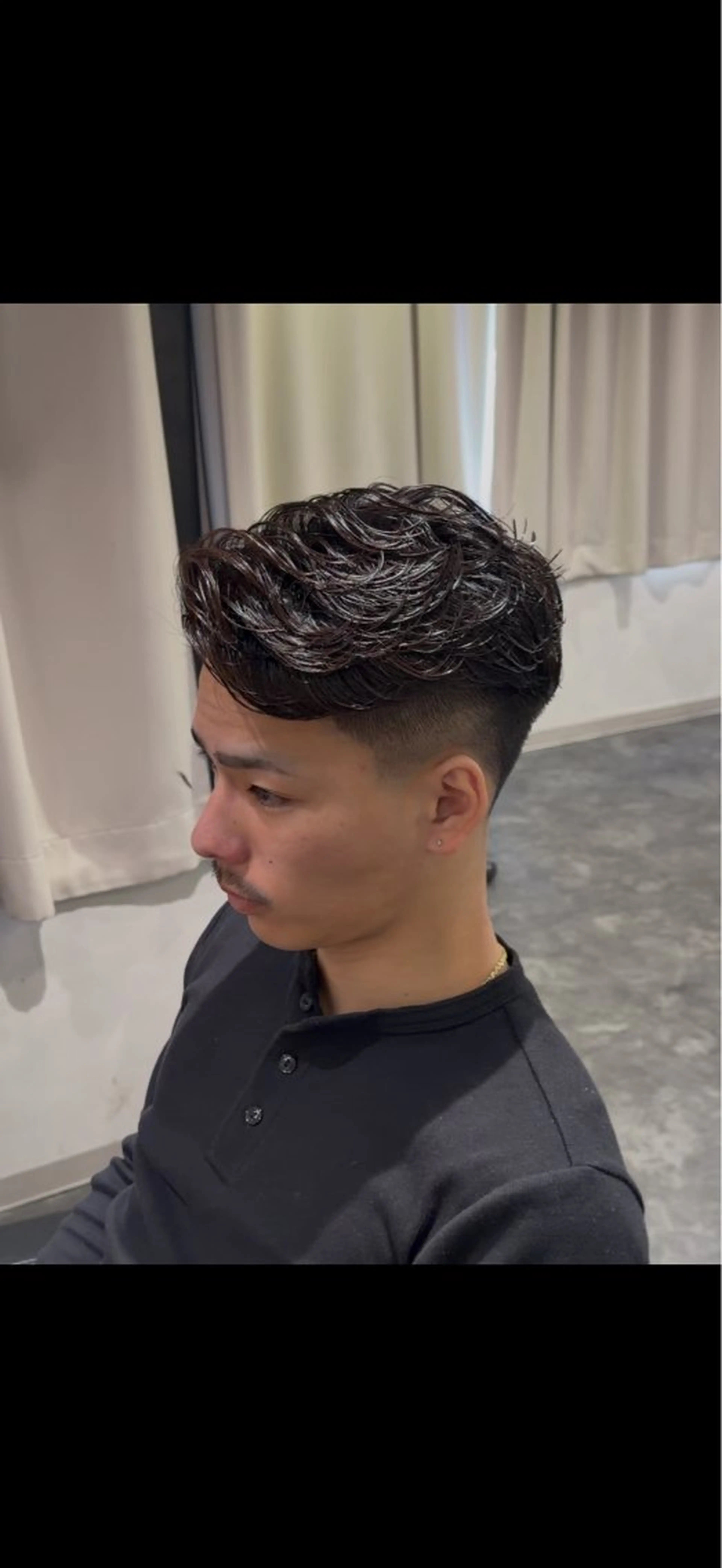 ショート パーマ メンズ カット パーマ メンズパーマ特化 美容師kouyaのヘアスタイル