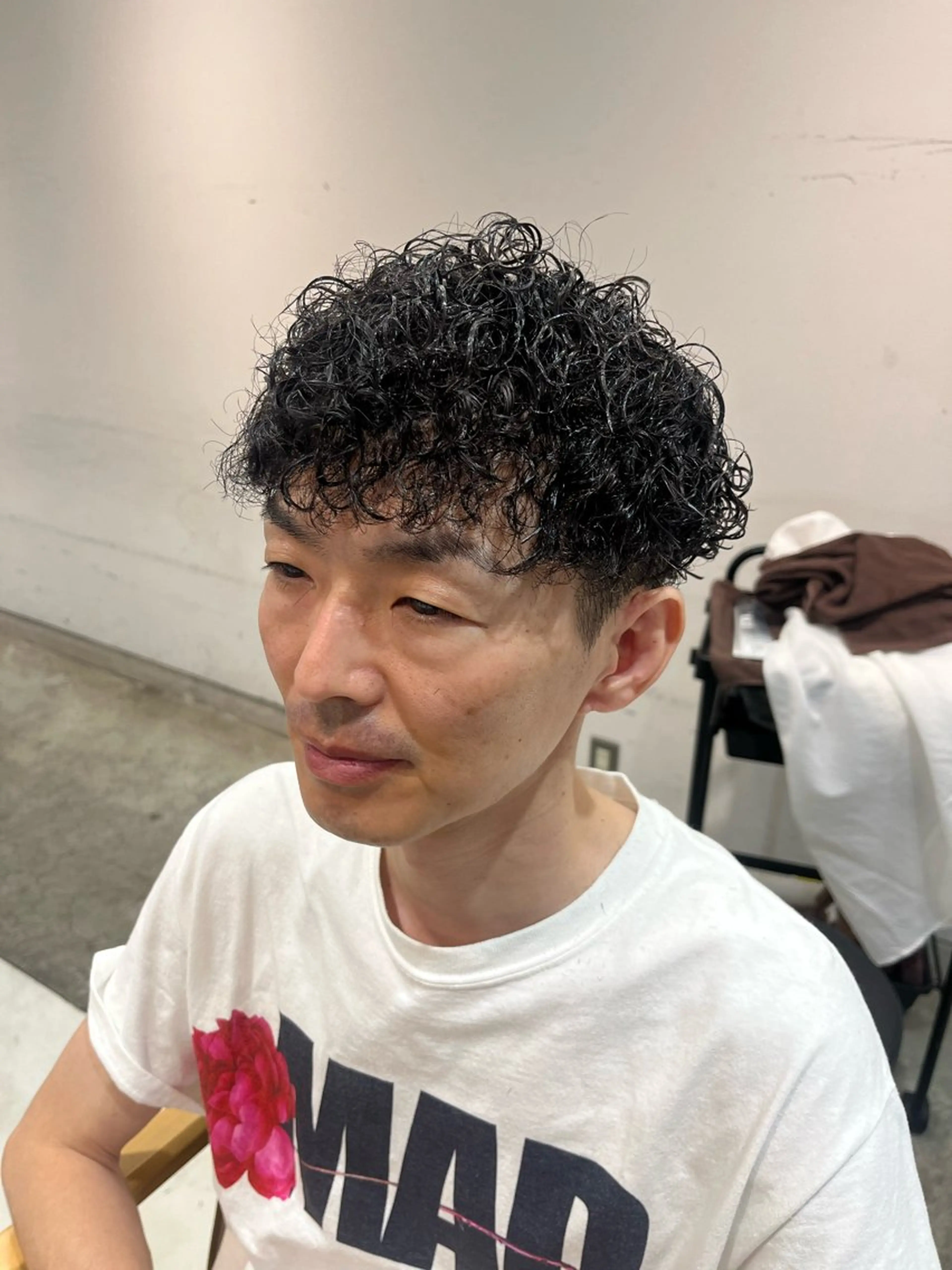 ショート パーマ メンズ 清水 men'sパーマ特化のヘアスタイル