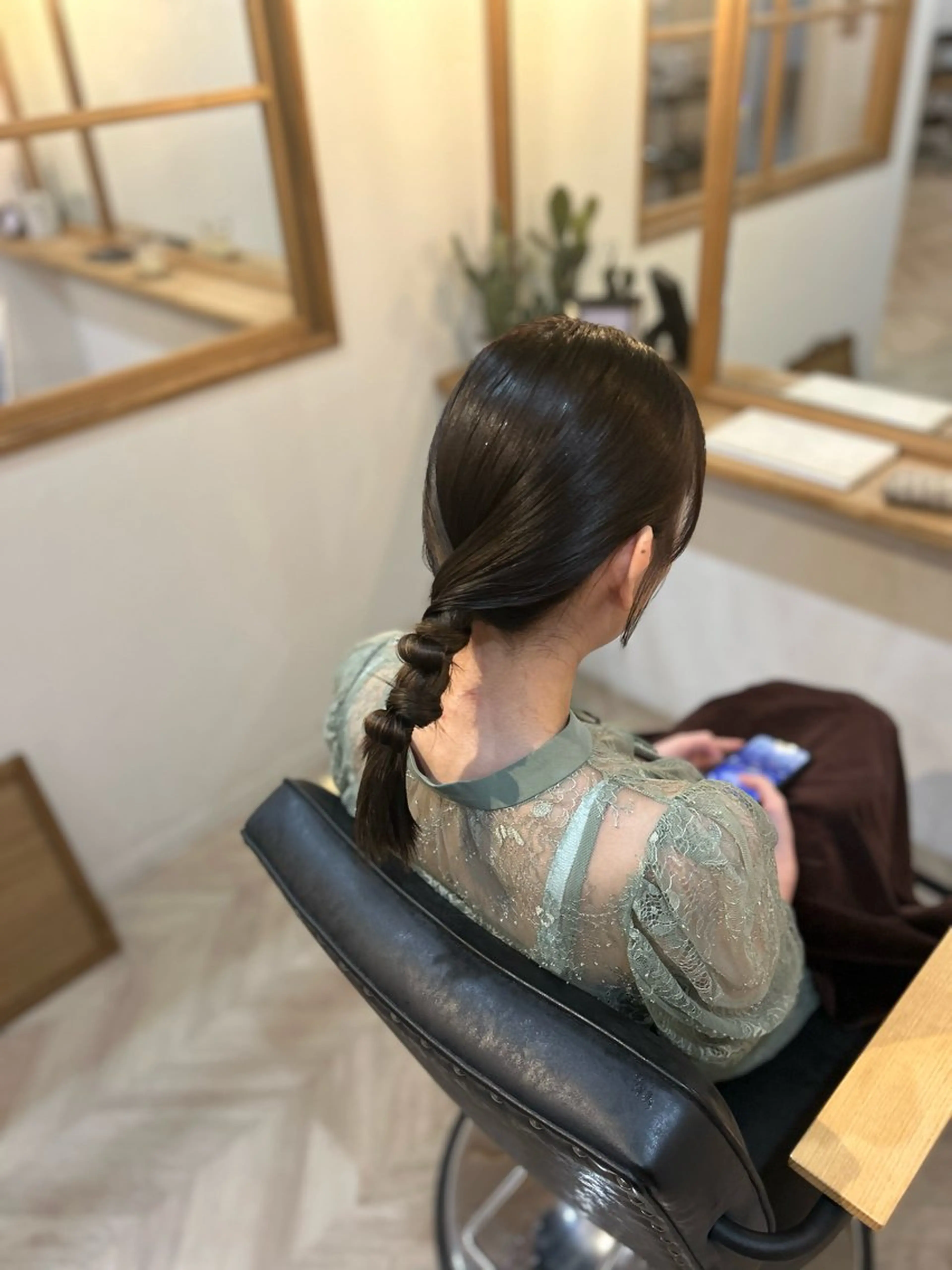 ミディアム ayumi ／透明感カラーのヘアスタイル