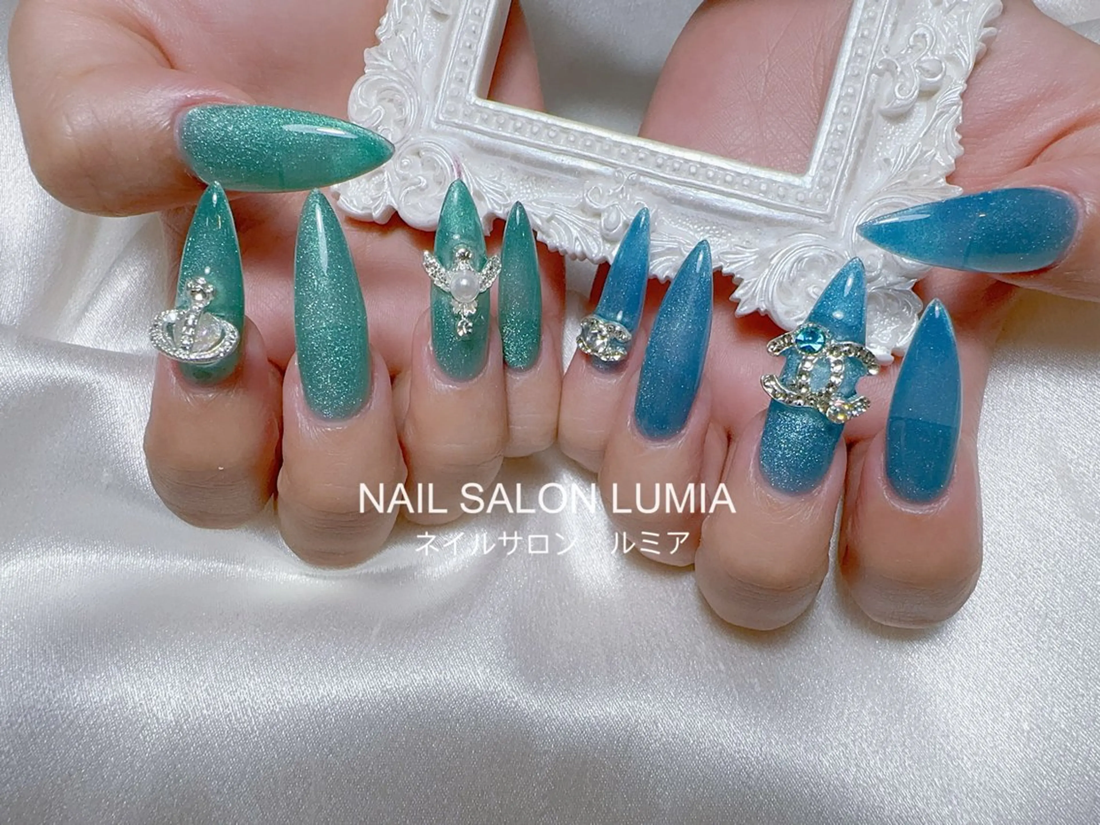 ネイル ハンドネイル ネイルサロン ルミア Lumia 店長のネイルデザイン
