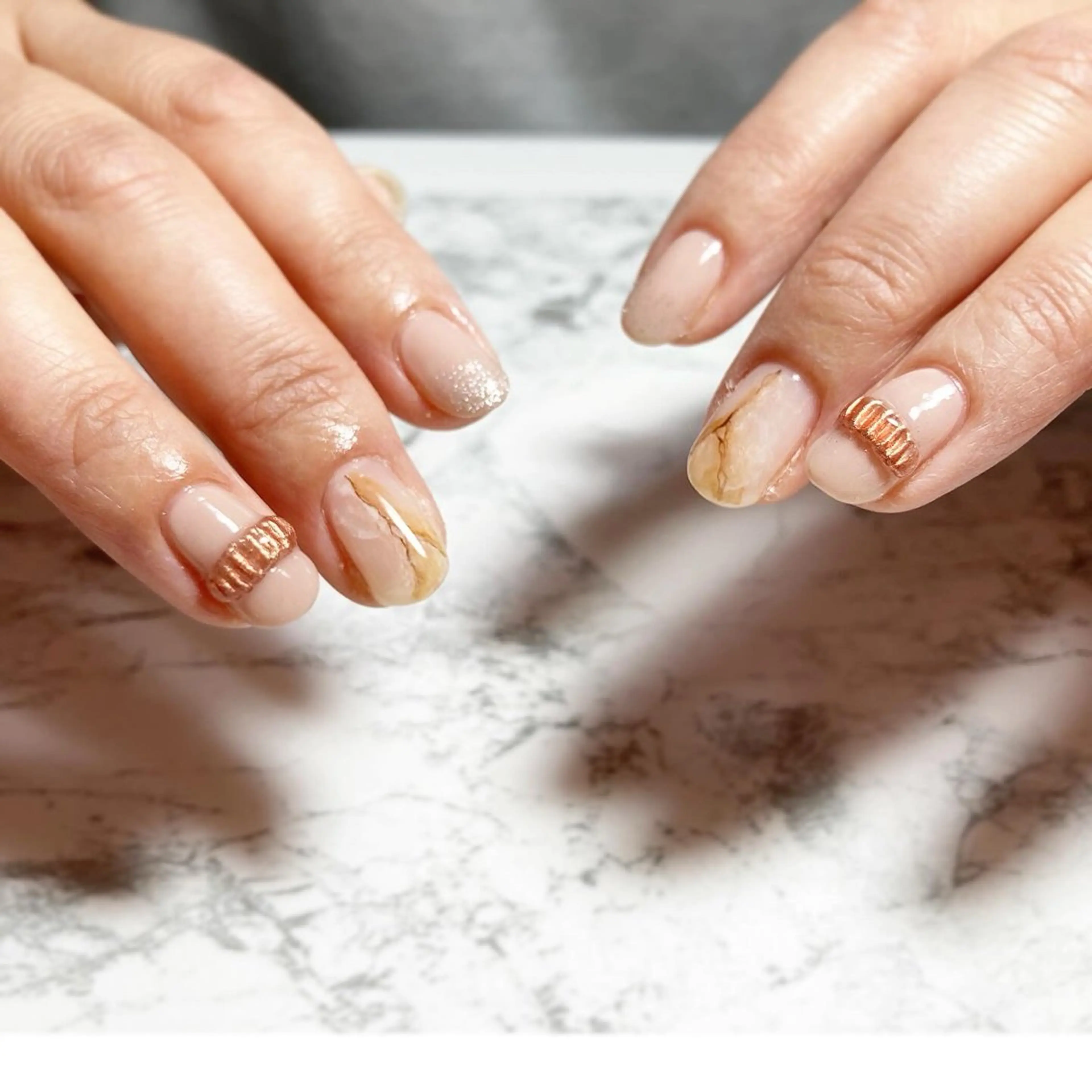 ネイル 手書きが得意🖌️ Y’s  nailのネイルデザイン