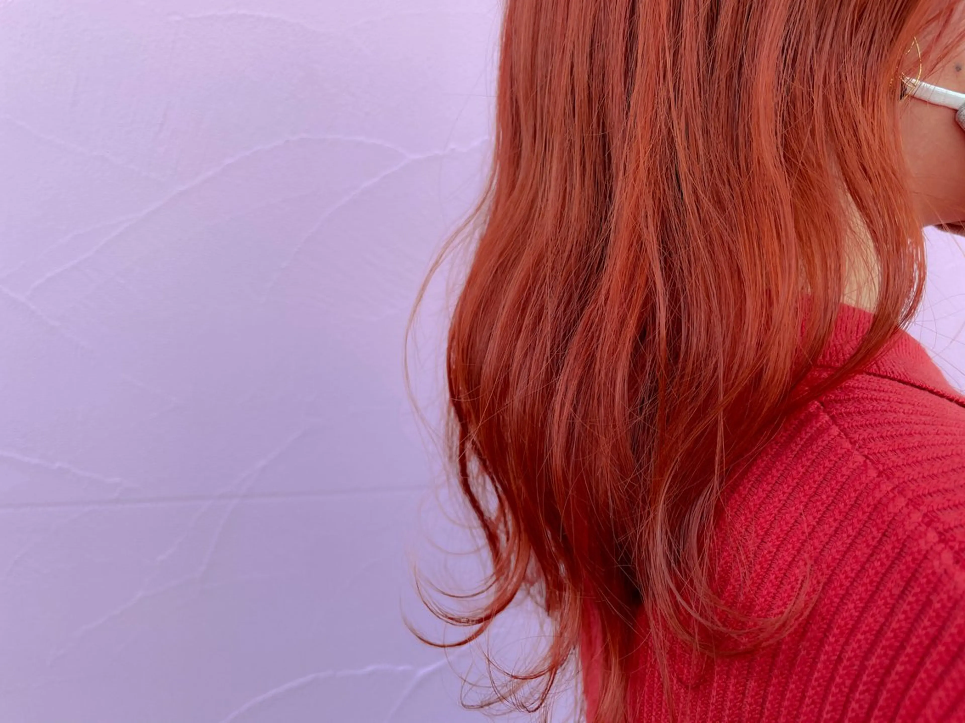 ロング カラー momb 折戸結菜のヘアスタイル