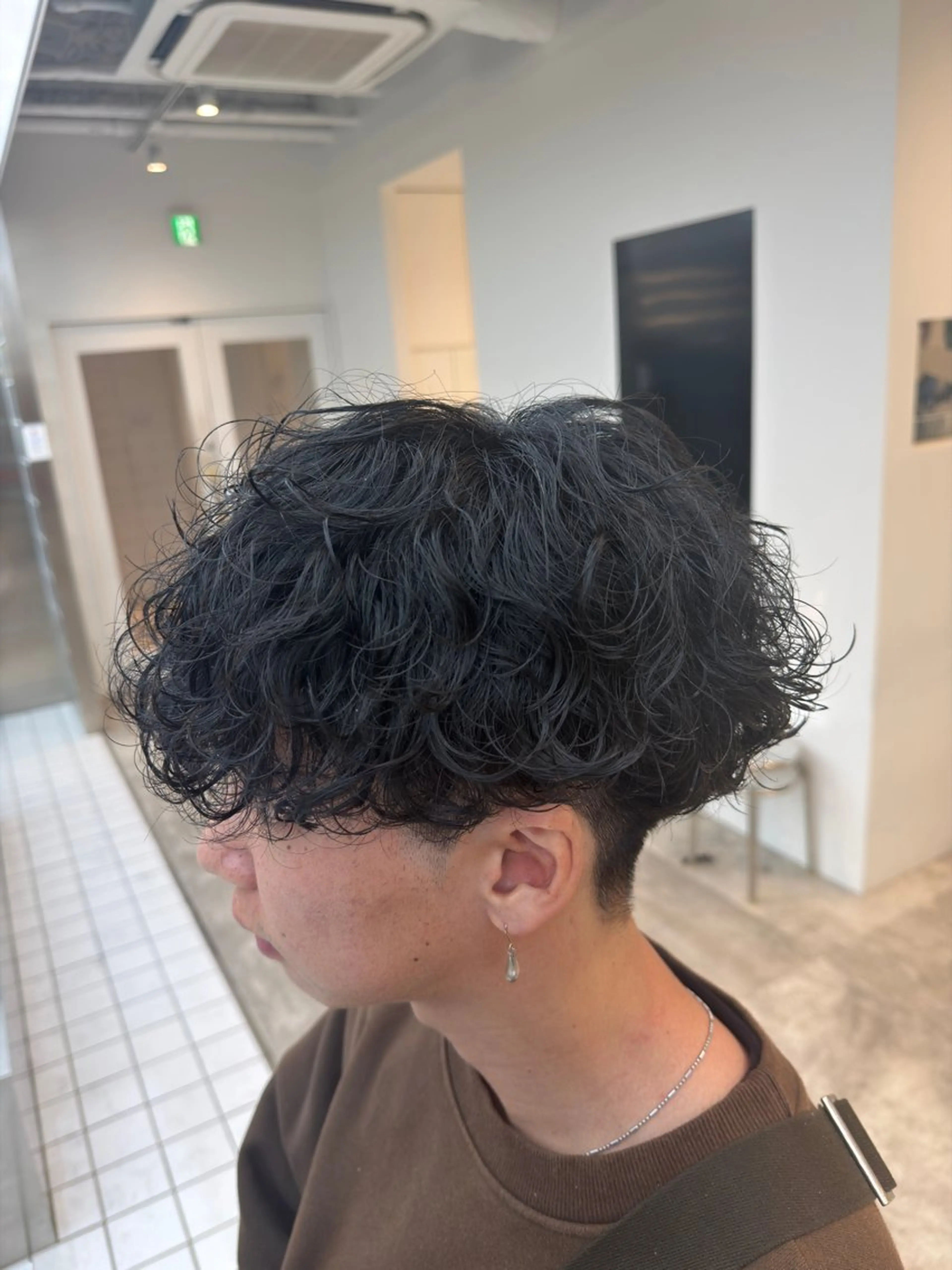 ショート パーマ カット パーマ fifth 児玉達哉 当日予約🙆のヘアスタイル