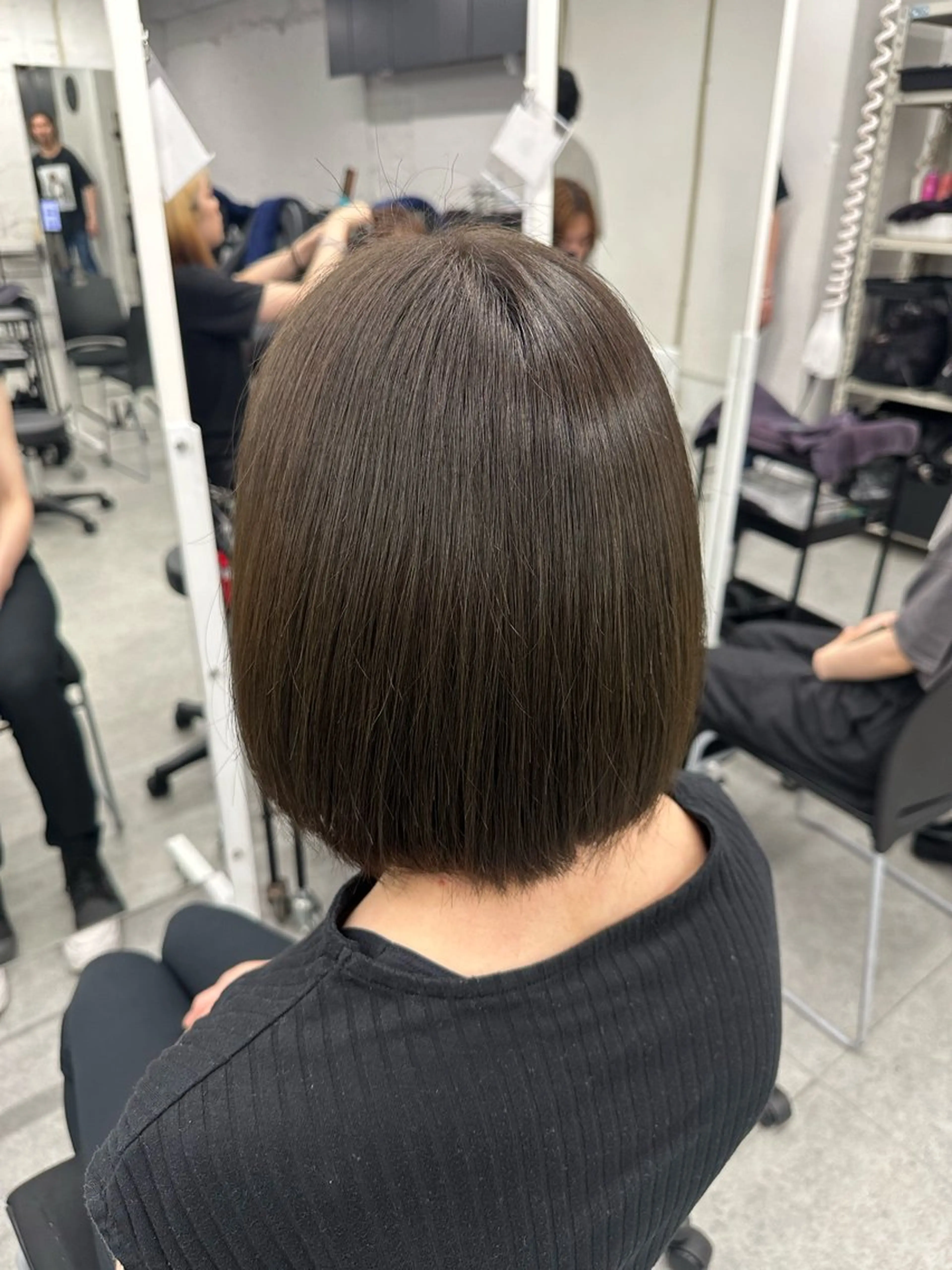 ミディアム カラー 髪質改善 トリートメント 🐺韓国風メンズ特化 あさひ🐺のヘアスタイル