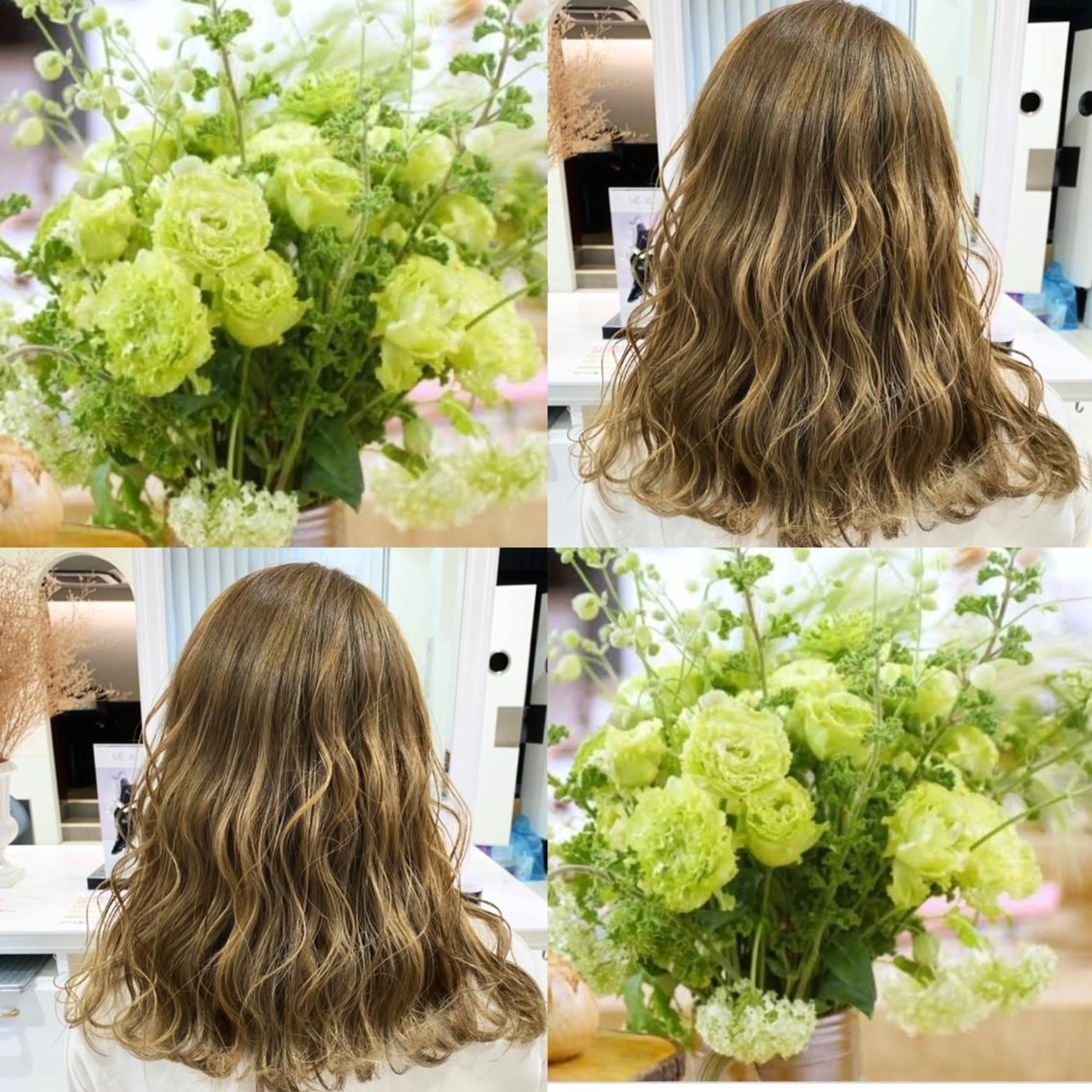 セミロング カラー ✨美髪矯正×髪質改善 🍎カイト🍎渋谷のヘアスタイル