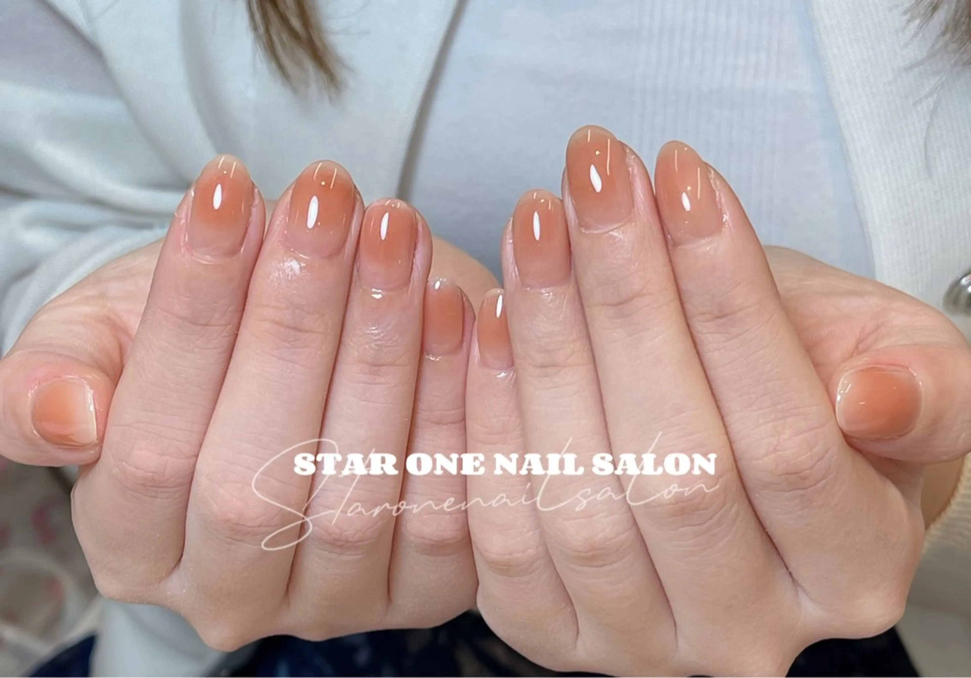 ネイル オーロラネイル チークネイル クリアネイル キラキラネイル 韓国ネイル ハンドネイル 星 あみのネイルデザイン