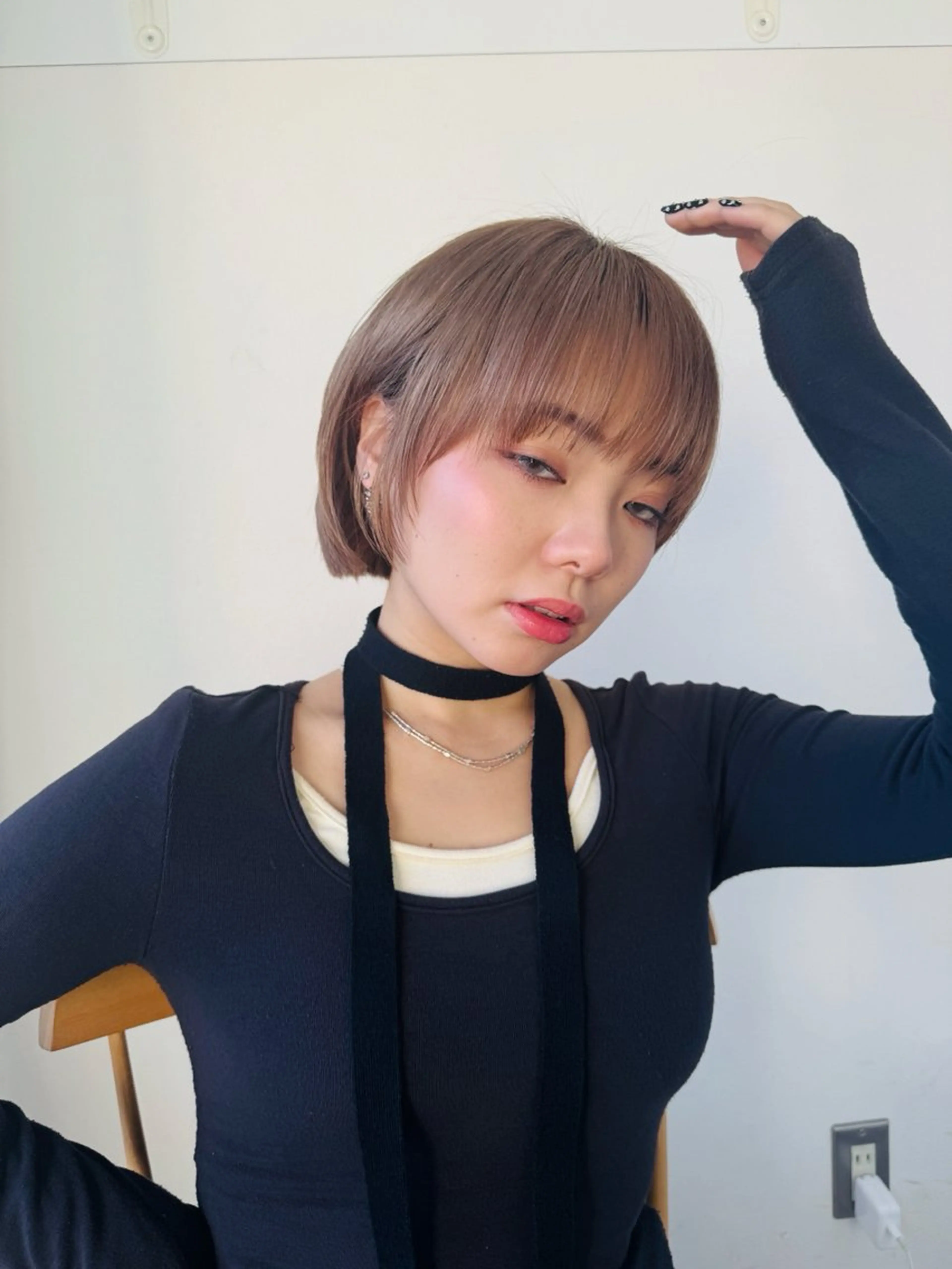 ショート 目黒・不動前 カットモデル/モモカのヘアスタイル