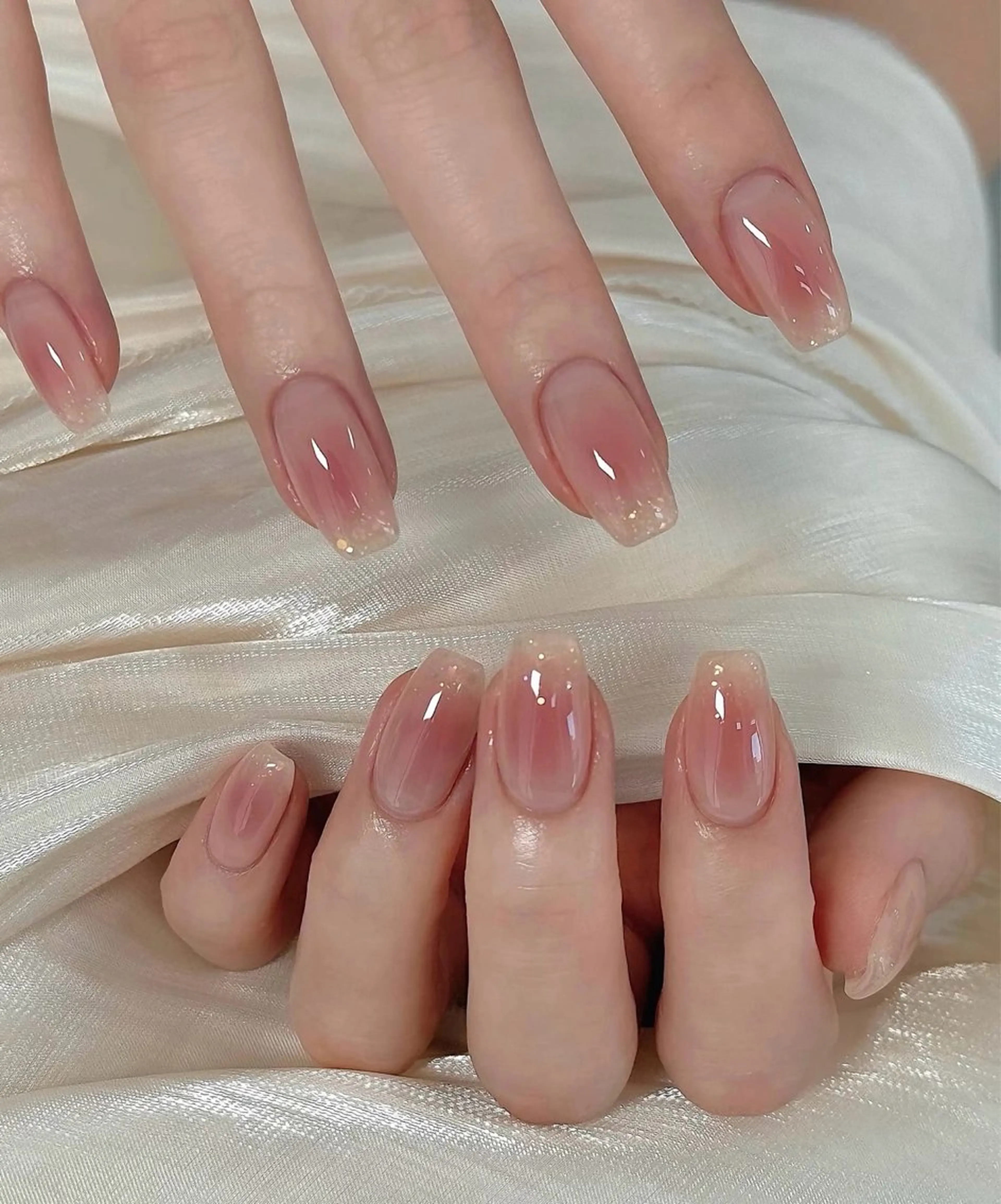 カラー ハンドネイル Luna nail salon新小岩のネイルデザイン