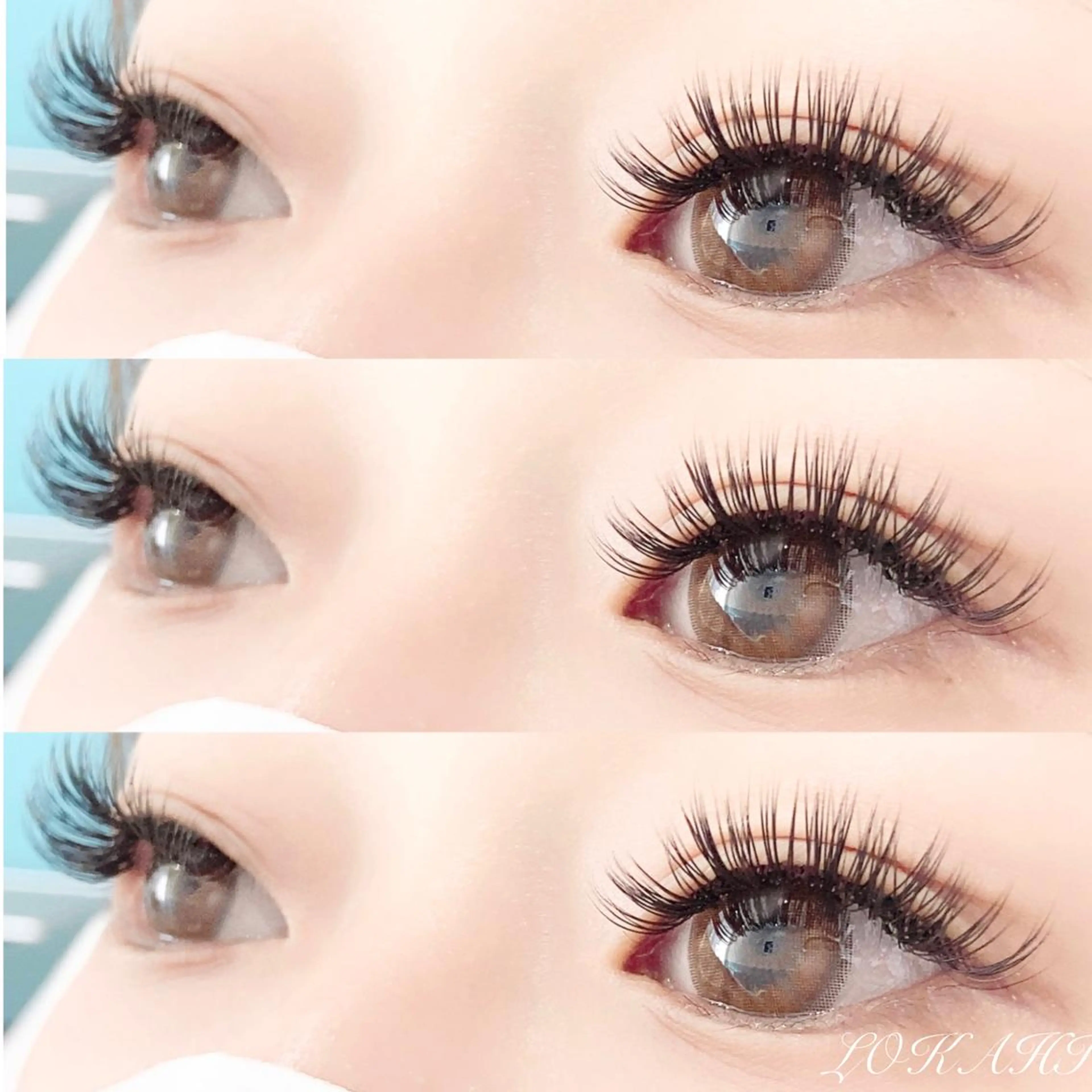 マツエク・マツパ フラットラッシュ Manuel🤎 平井のマツエク・マツパデザイン