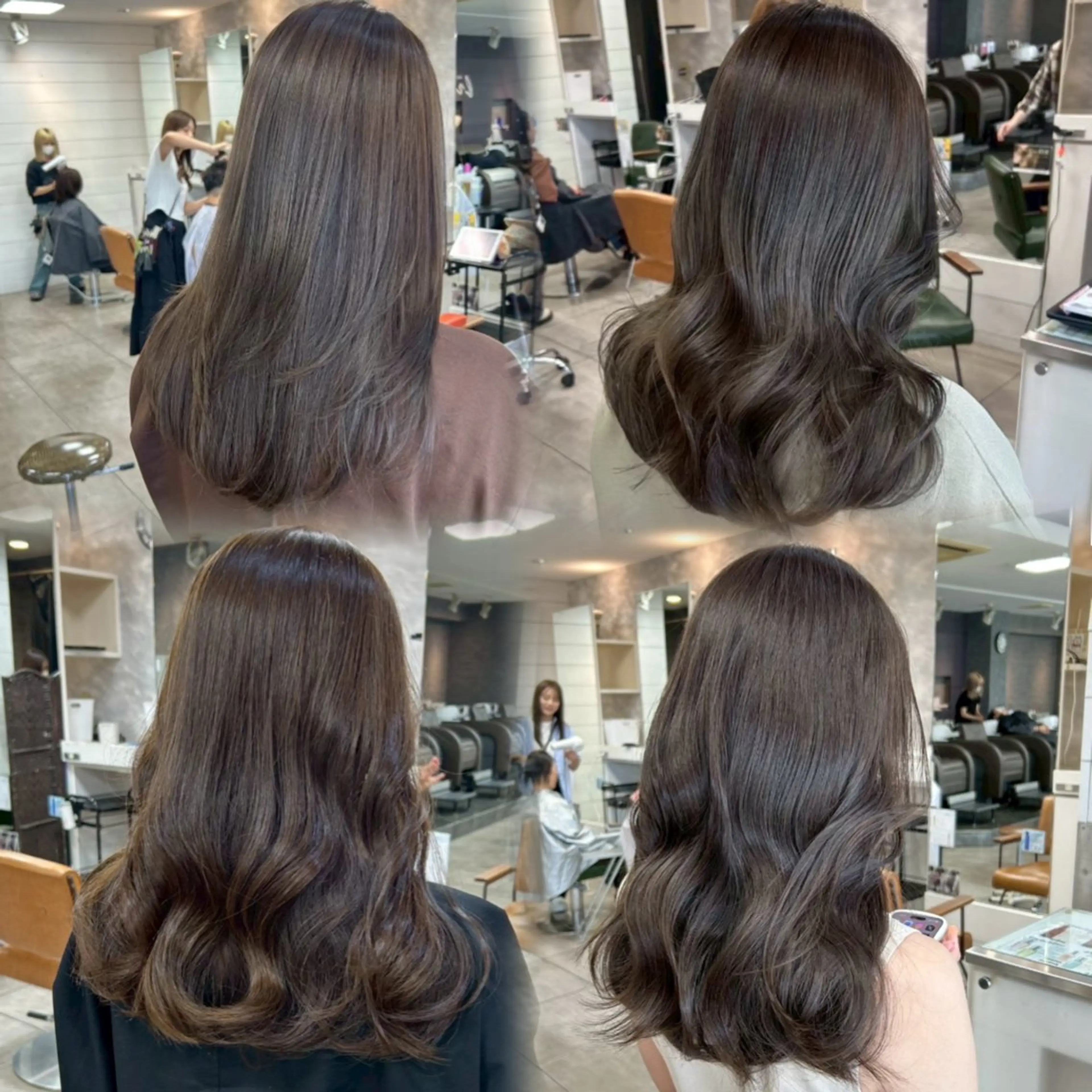 カラー ハイトーンカラー✨ 慶田玲和のヘアスタイル