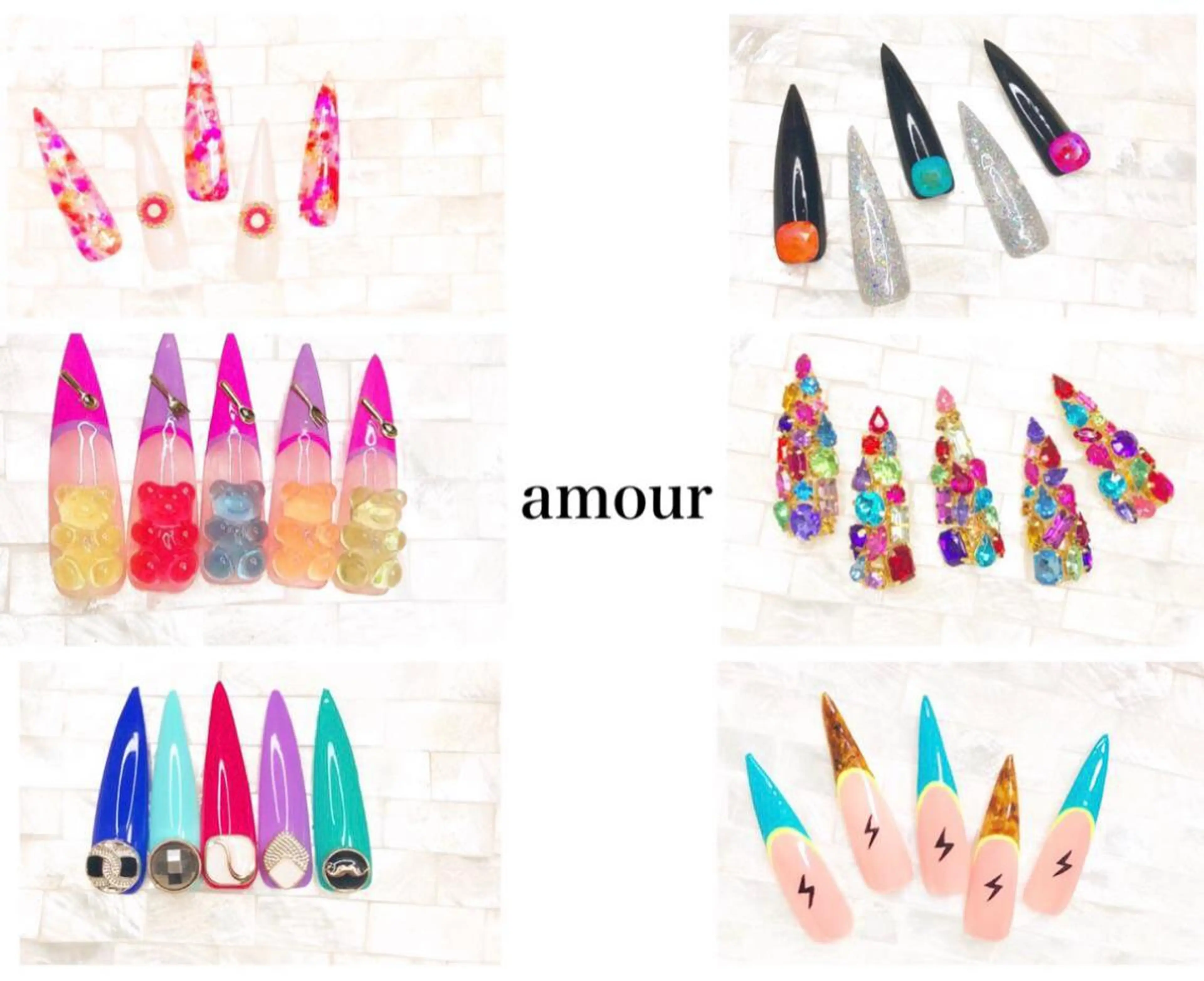 ネイル amour 川崎店のネイルデザイン