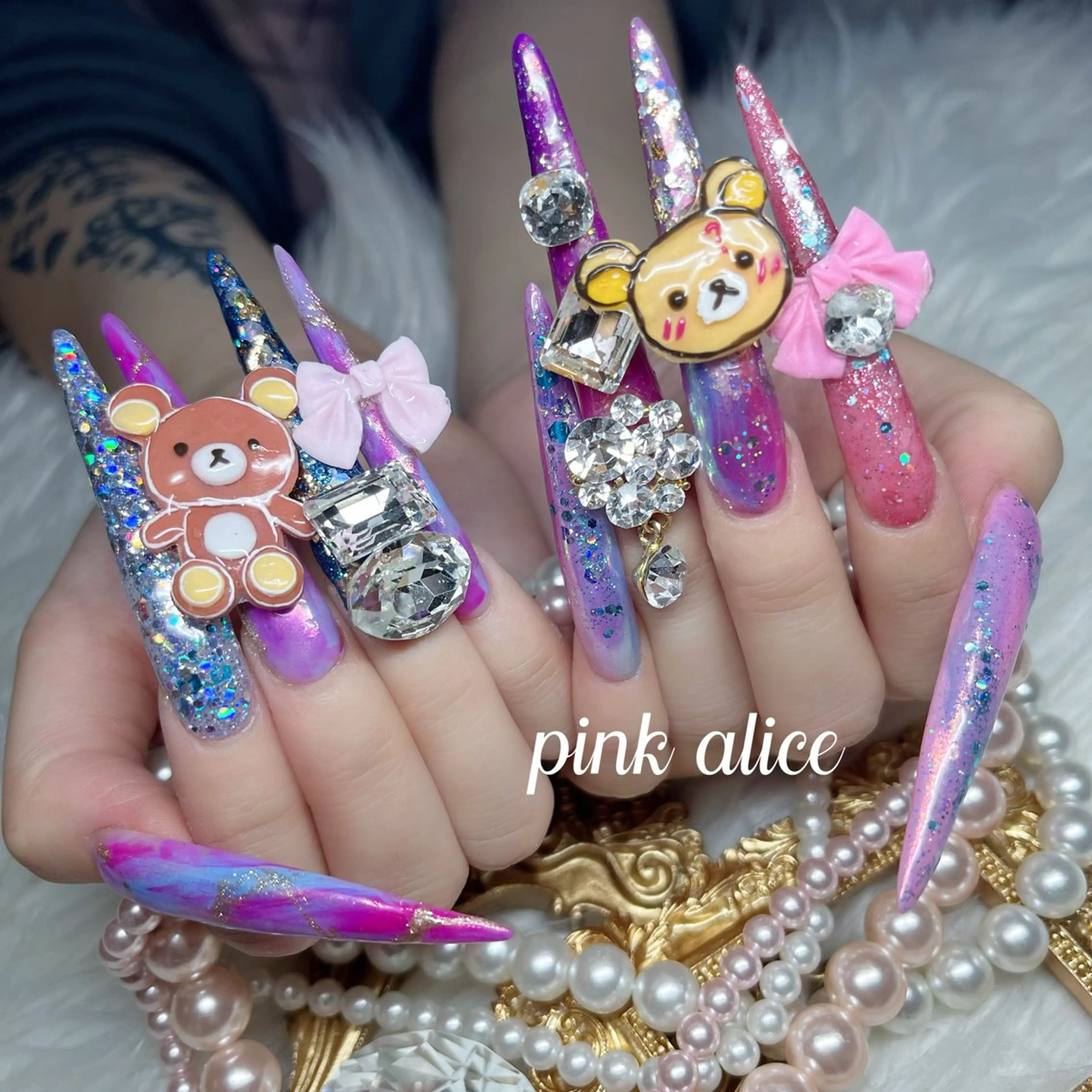 ネイル nail salon Pink Aliceのネイルデザイン