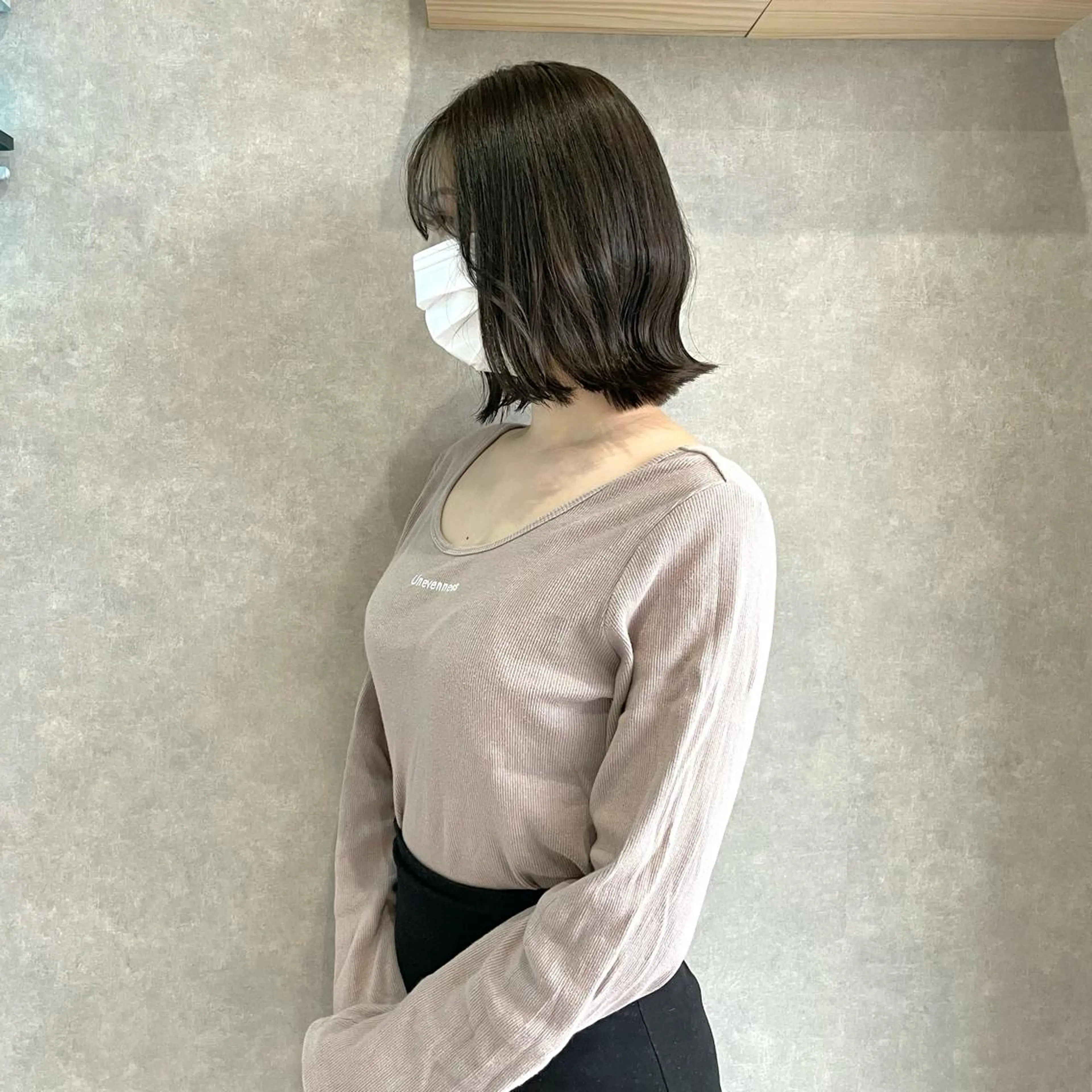 ミディアム カラー はちすか るかのヘアスタイル