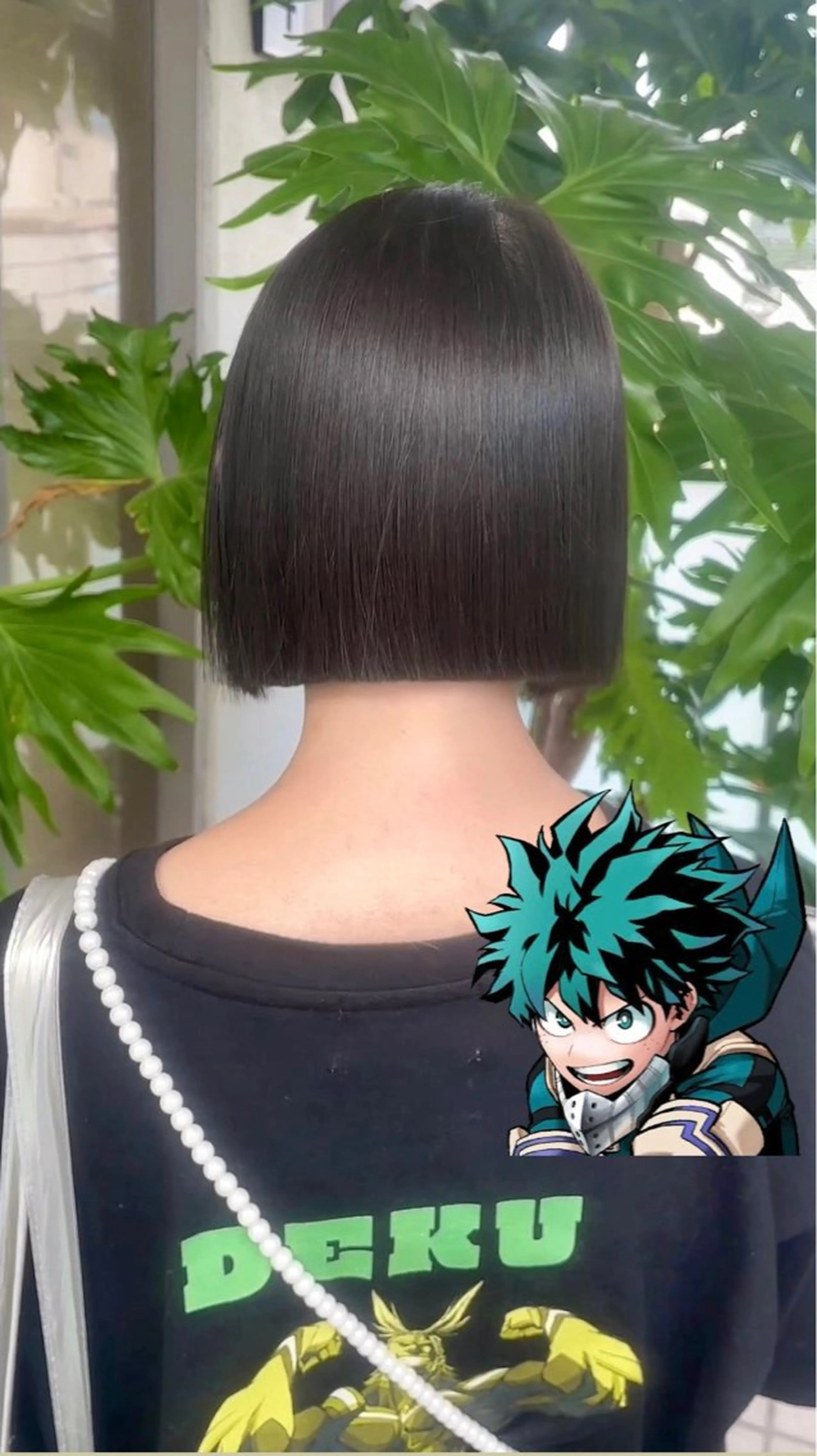 ショート カラー ブリーチ ブリーチなしカラー カット ヘアカラー トリートメント カノン/透明感カラー /酸性ストレートのヘアスタイル