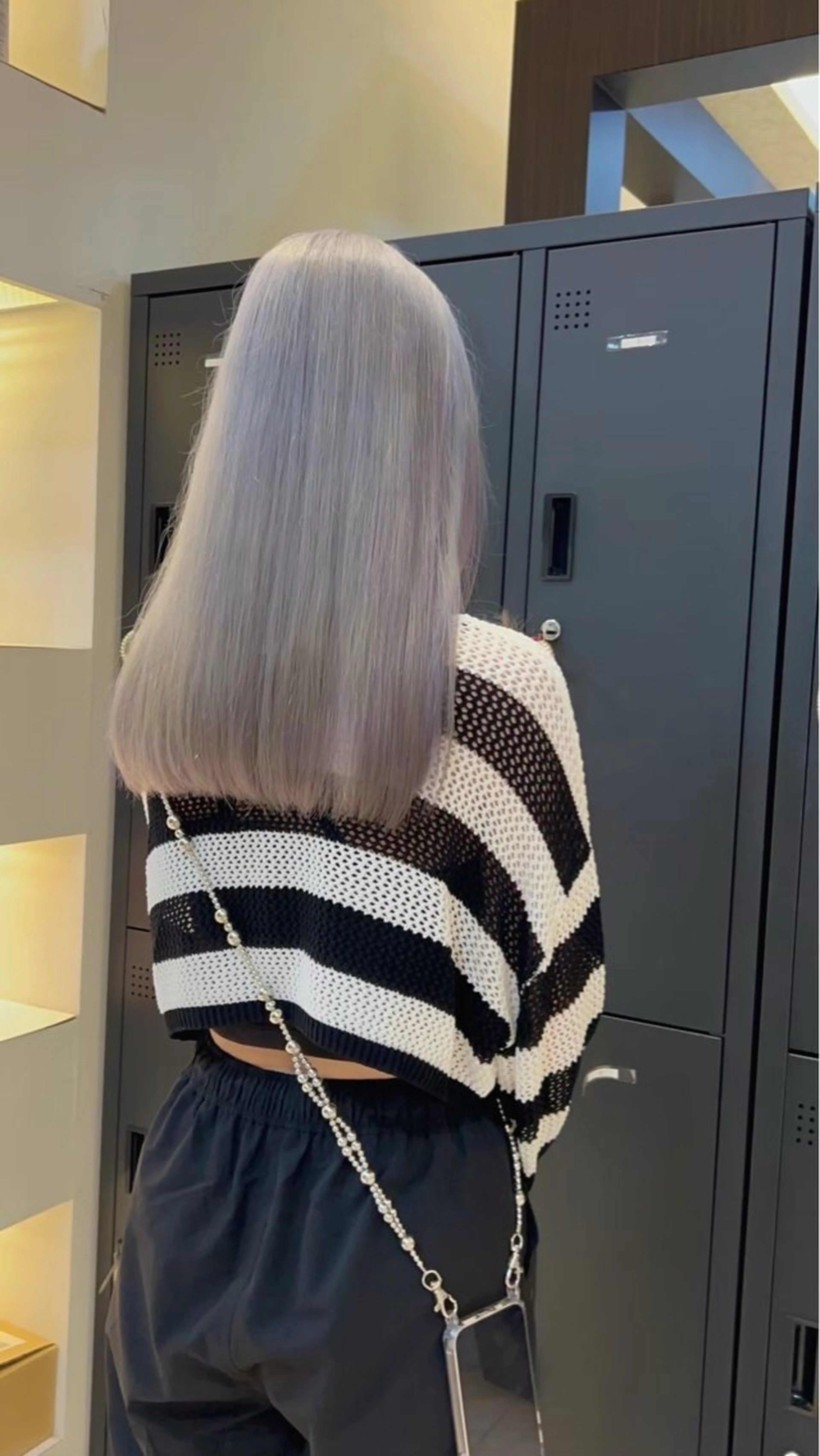 ロング カラー MOKA🌼 淵野辺デザインカラーのヘアスタイル