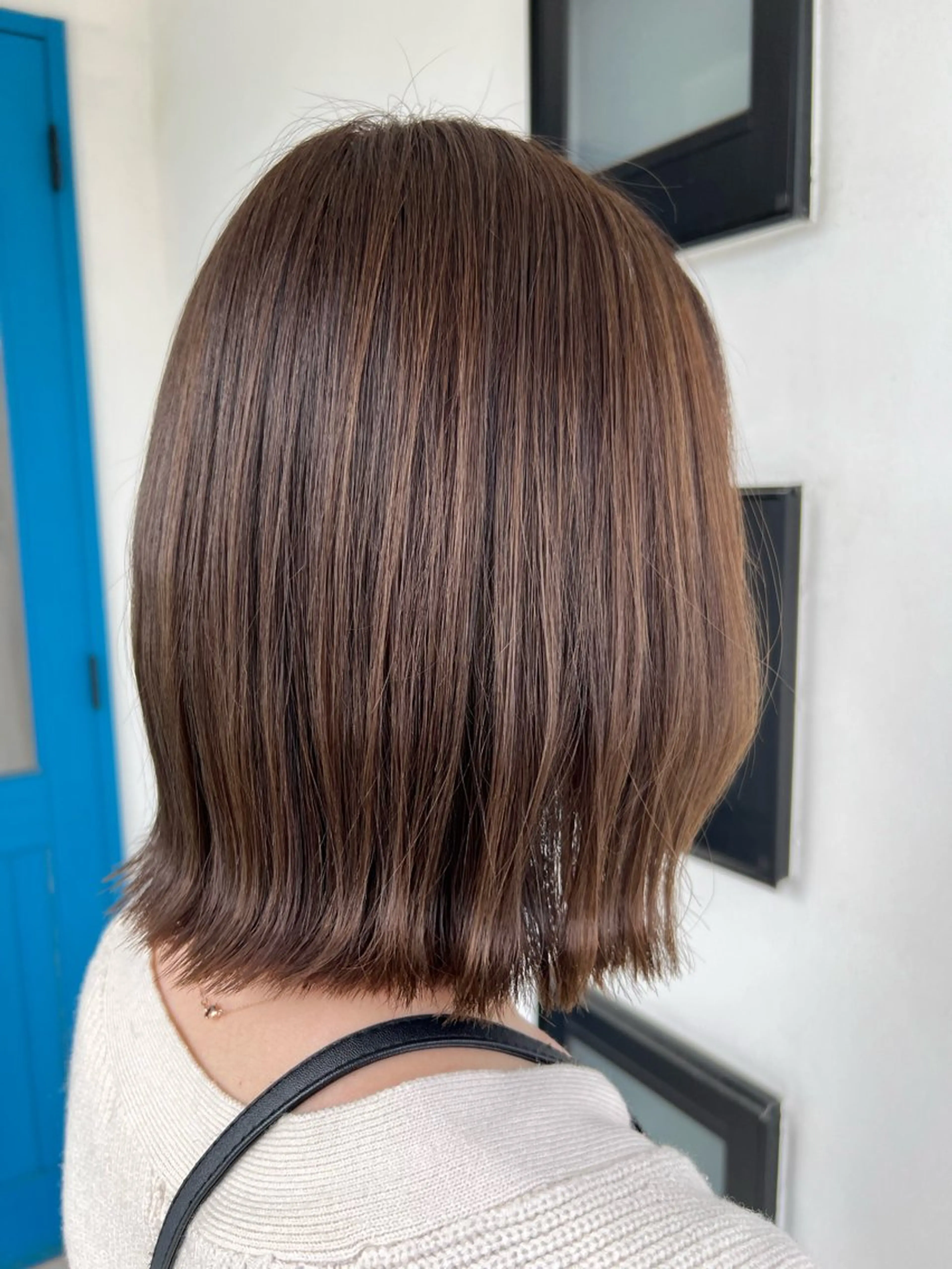 カラー 似合わせ／ショート 菊田のヘアスタイル