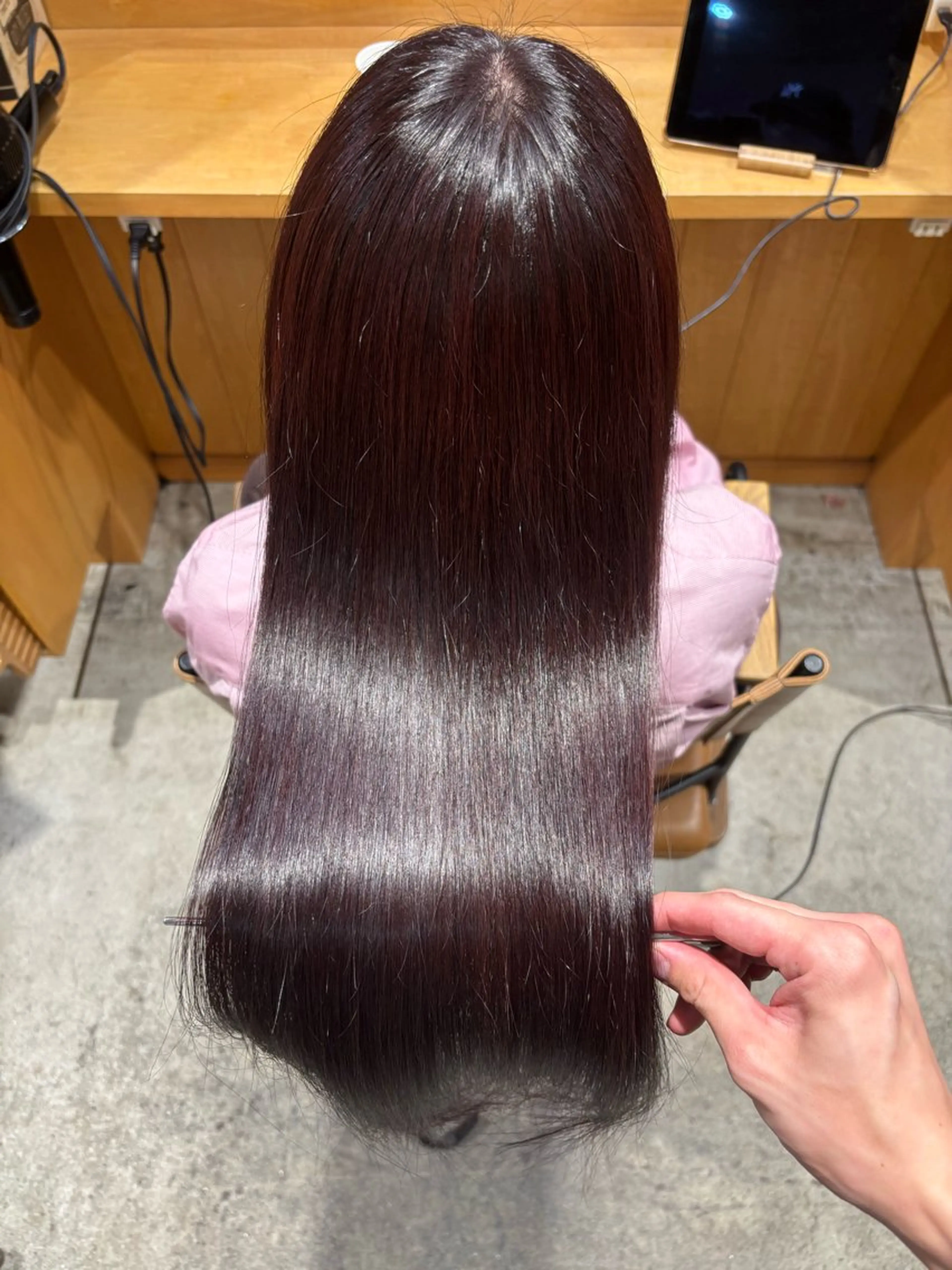 ロング カット ヘアカラー トリートメント 【Amphi Tokyo】宮原のヘアスタイル