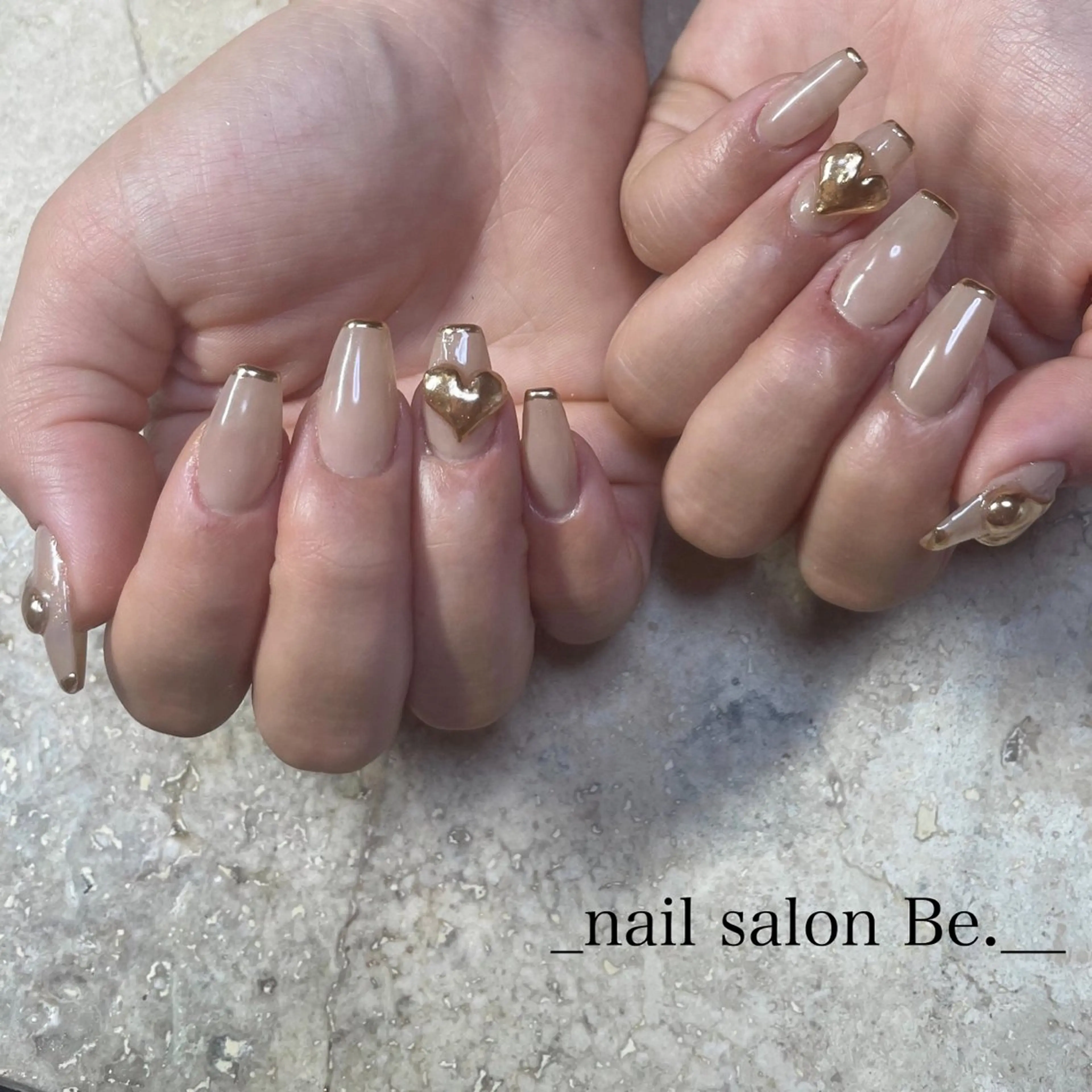 ネイル スカルプネイル nail salon Be.のネイルデザイン
