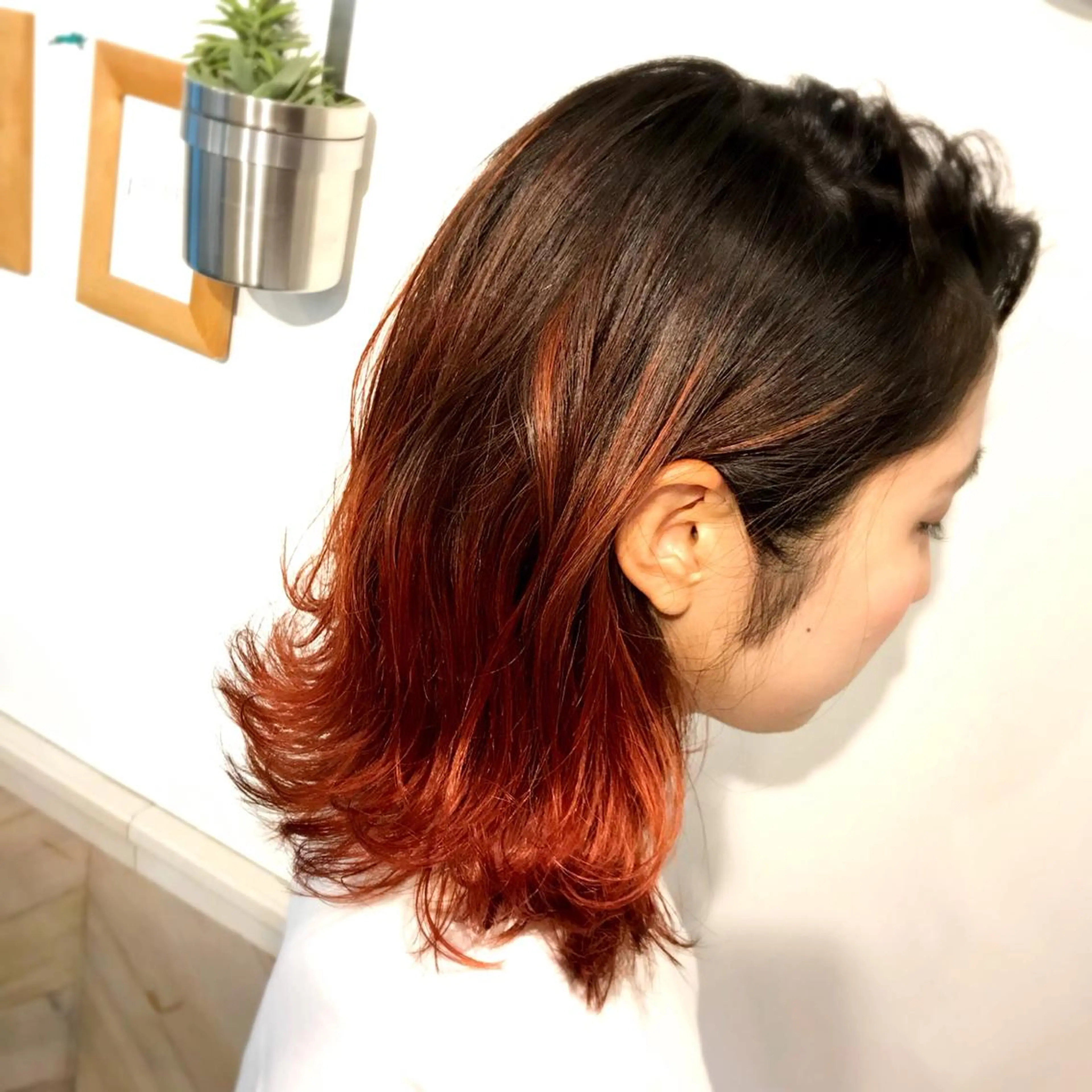 ミディアム 木下 旬起のヘアスタイル