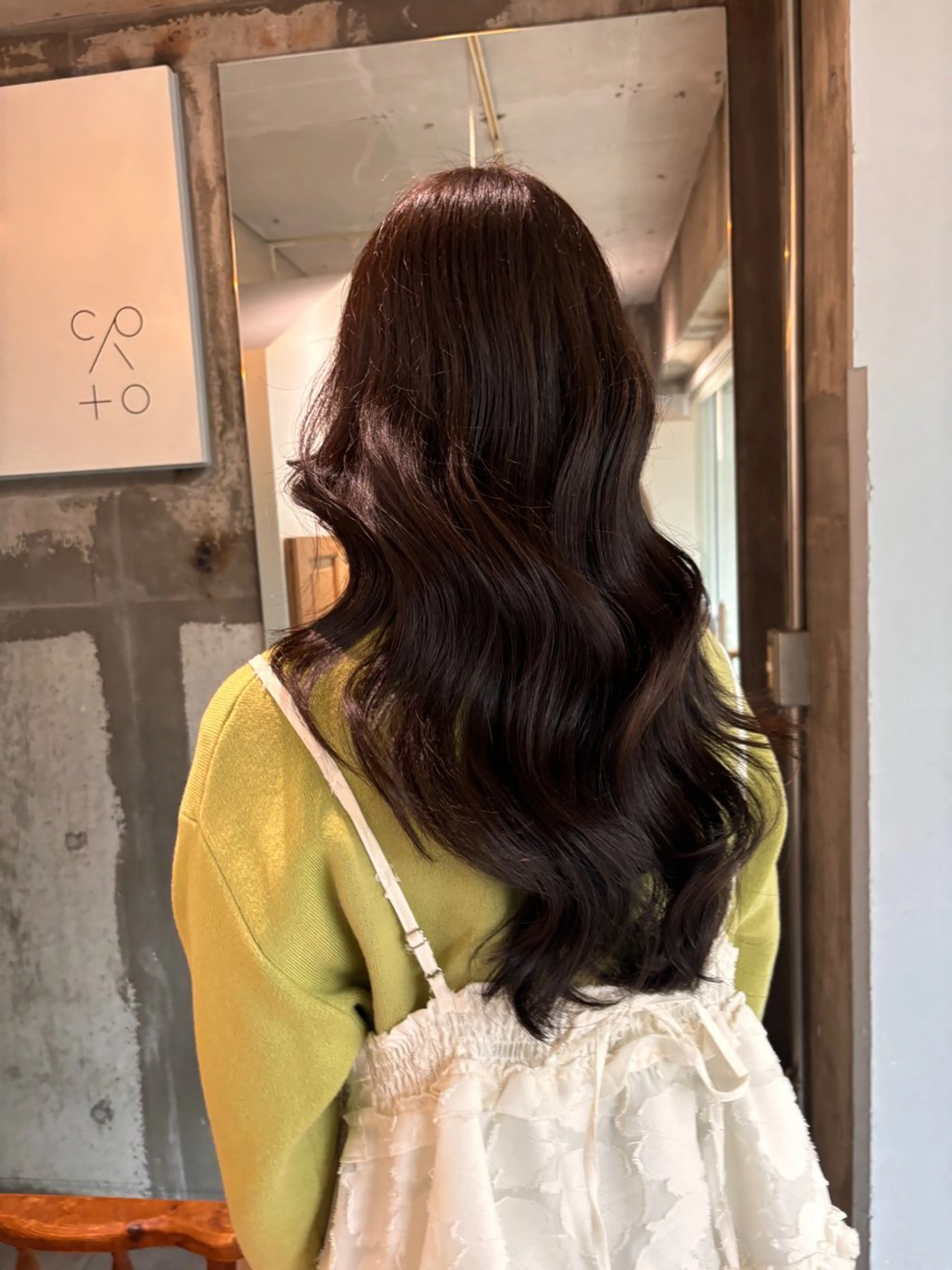 🌸人気の透明感たっぷりクーポン🌸似合わせカット+柔らかい透明感カラーの写真