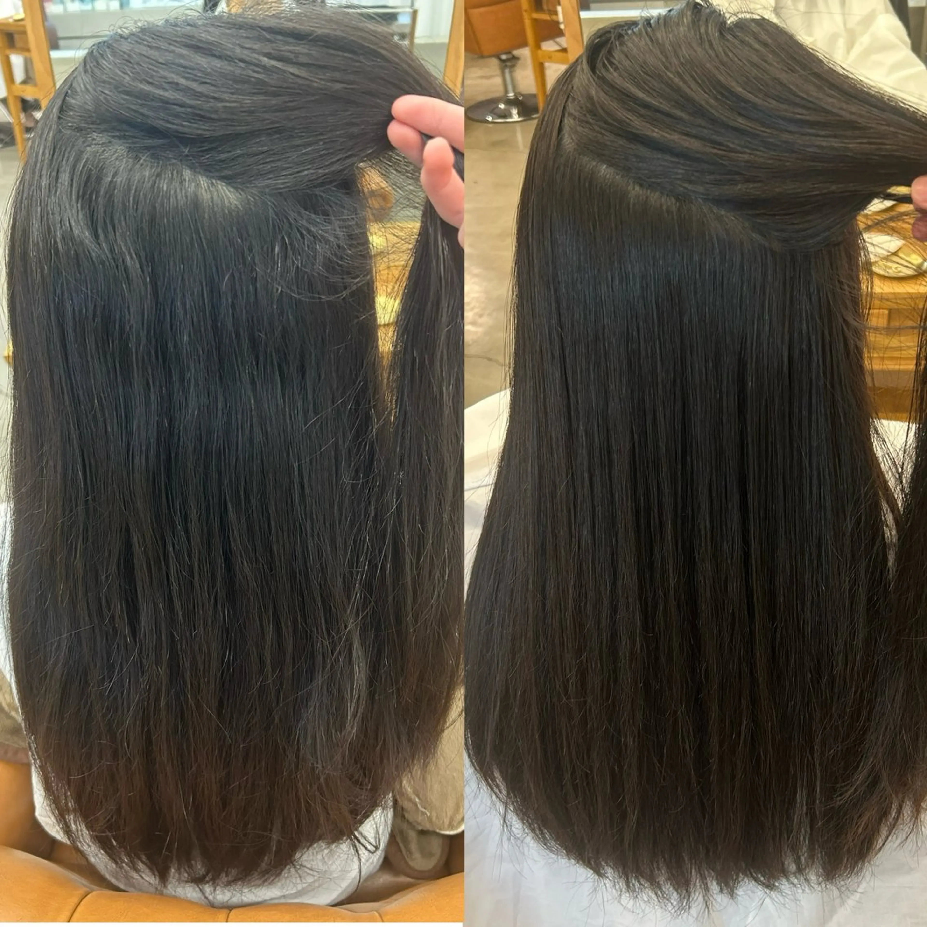 ロング パーマ 髪質改善 トリートメント 🌼髪質改善/透明感 艶髪タケドミのヘアスタイル