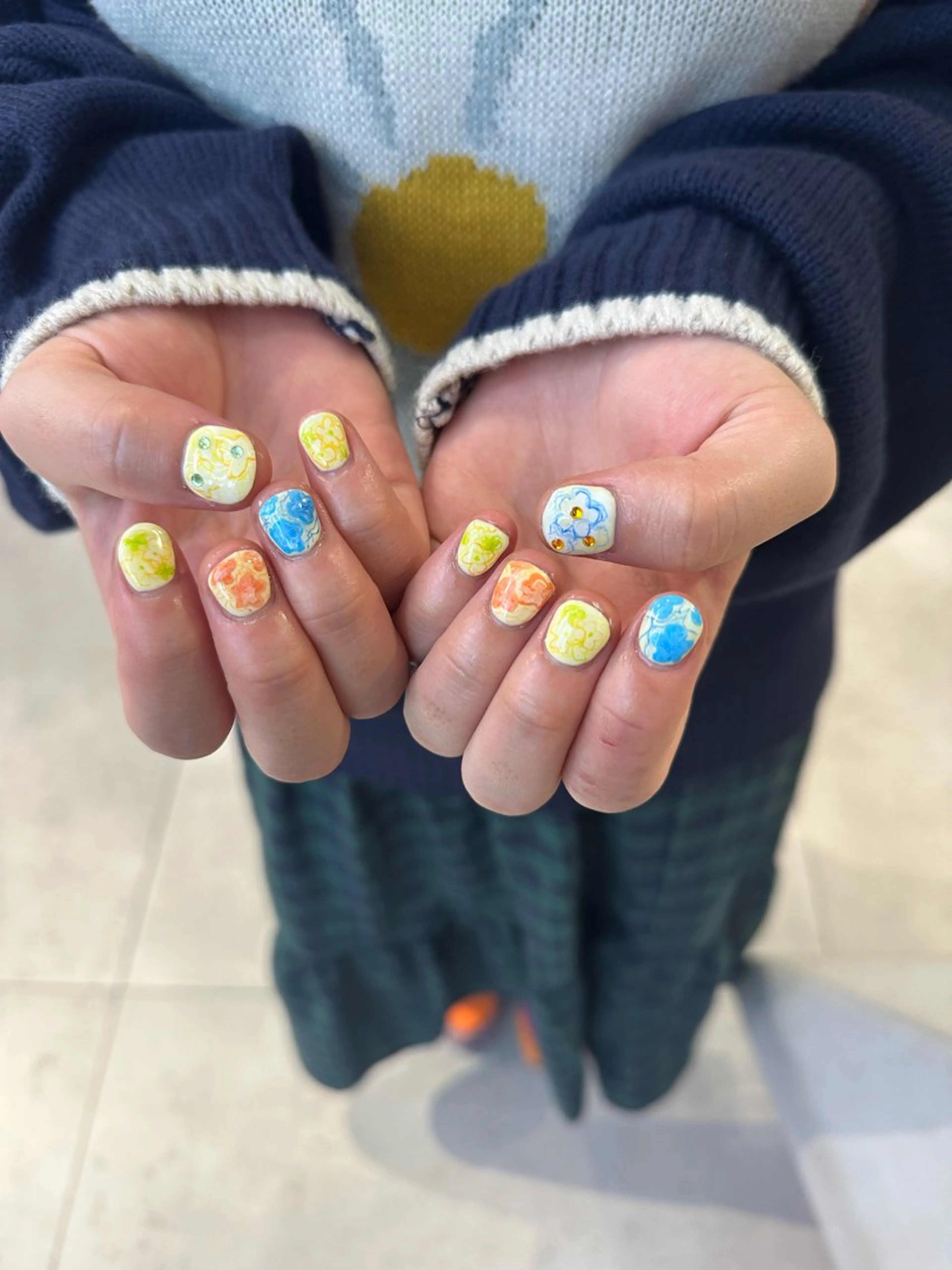 ネイル ハイトーン特化 pepe🎀のヘアスタイル