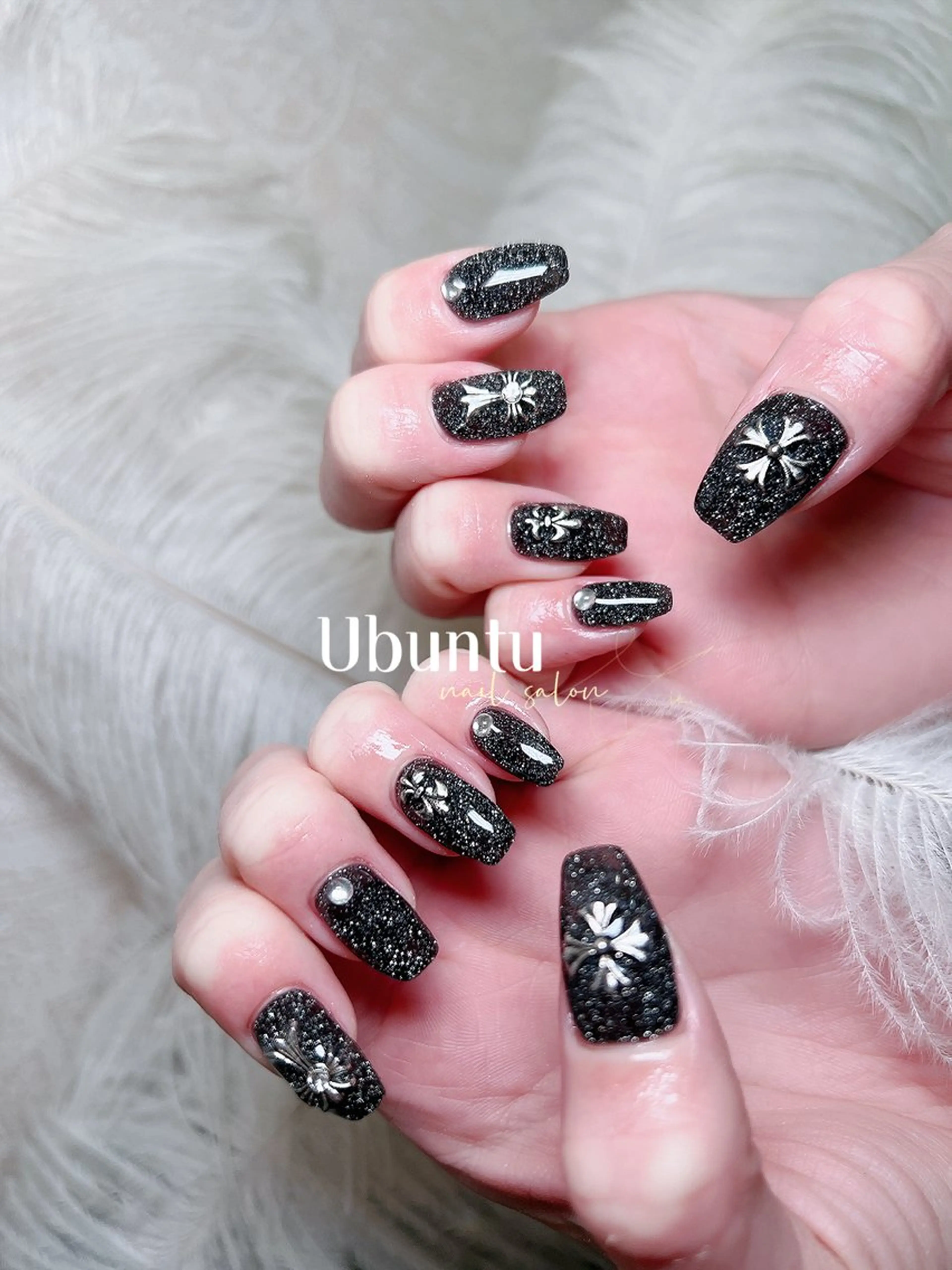 ネイル ハンドネイル Ubuntu🎀 ネイルサロン✨のネイルデザイン